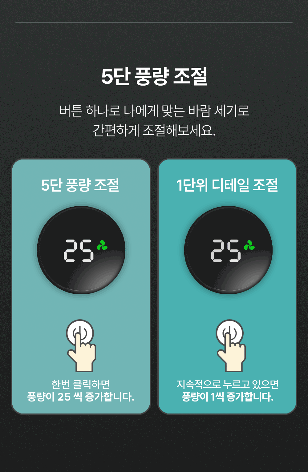 아토케어 휴대용 선풍기 에어볼륨 제트 EP-MF-F79