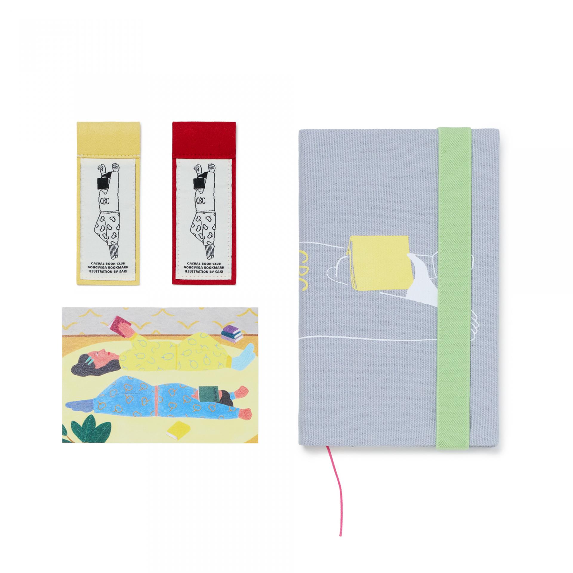 GONGYEGA BOOK CBC BOOK CLUB / 공예가 책갈피 캐쥬얼 북클럽