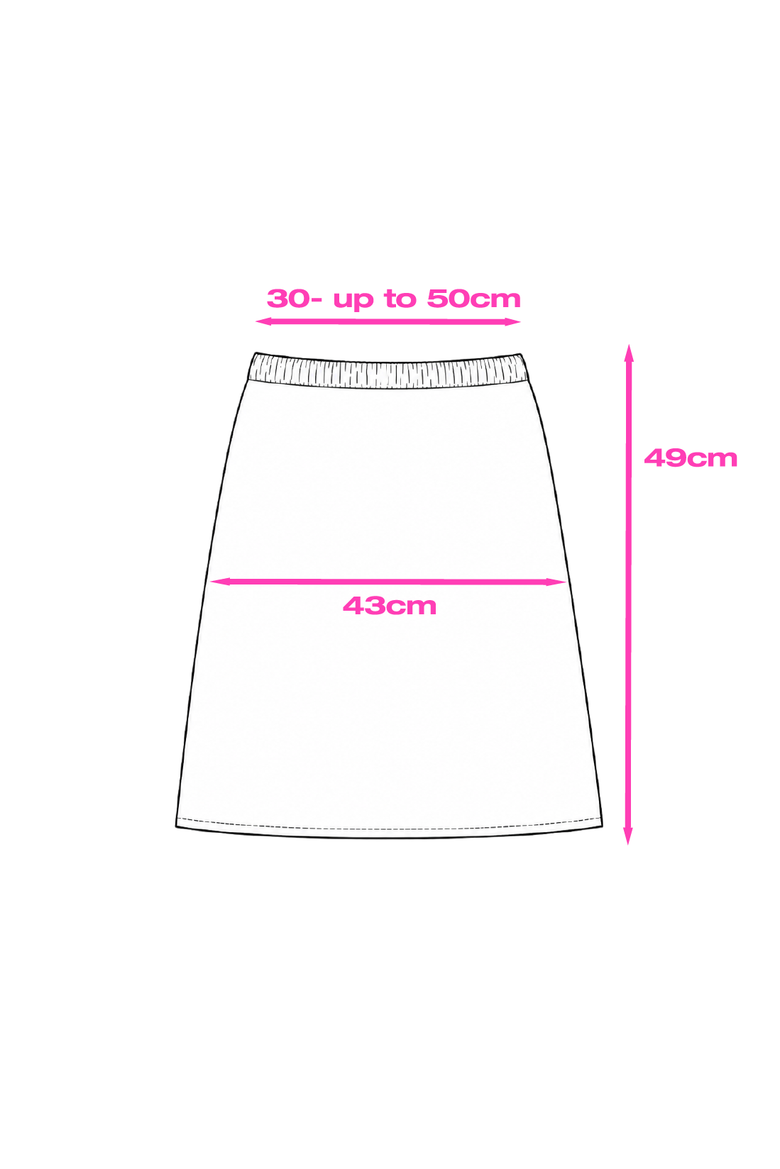 Pointelle Midi Skirt [Melange Gray]10월 15일 발송