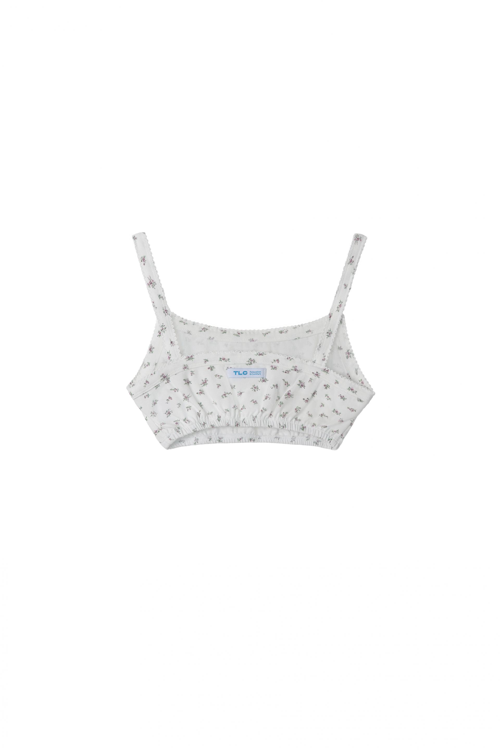 Floral Cotton bralette [3 colors]