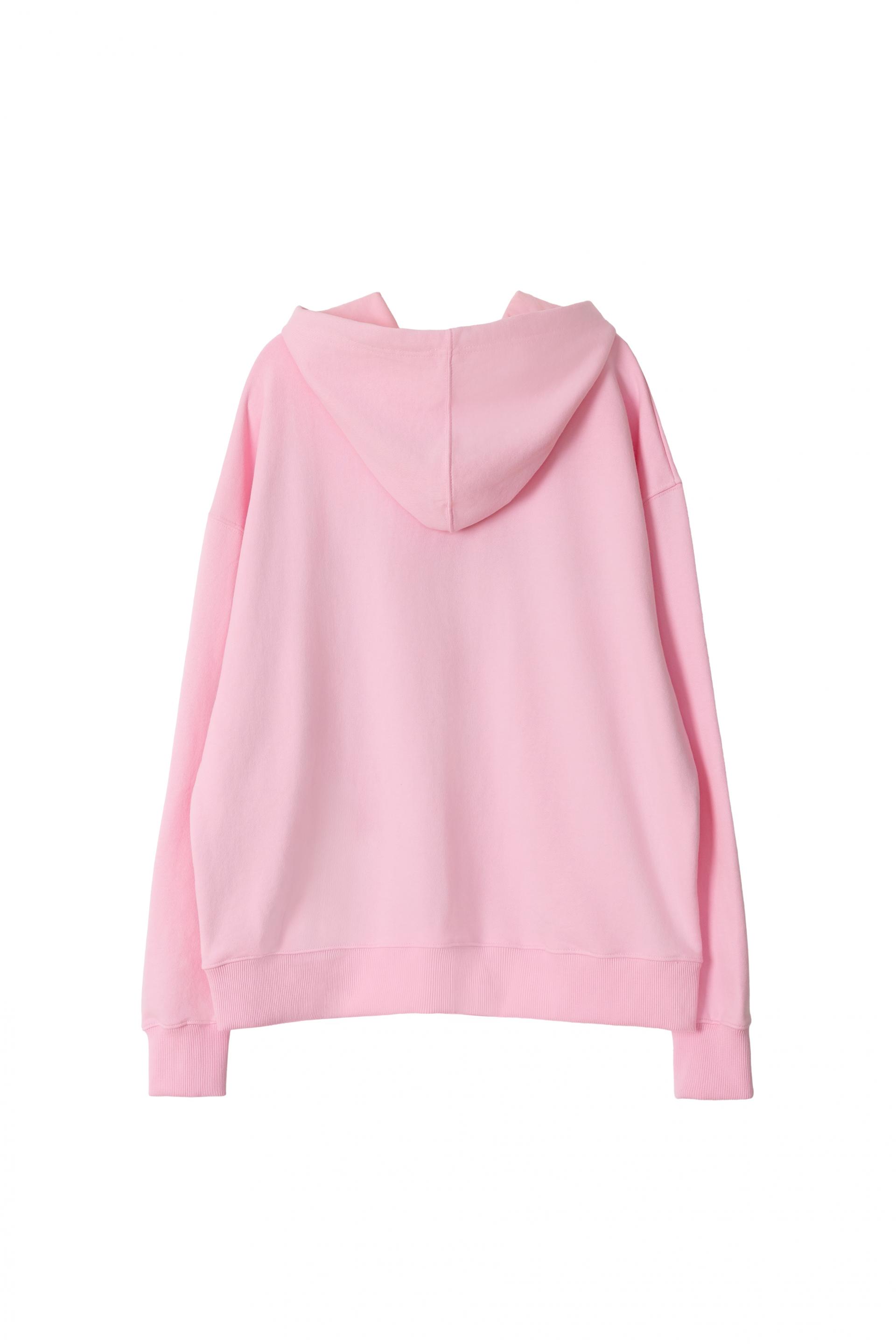 Hopeless Romantic Applique Hoody [Pink]