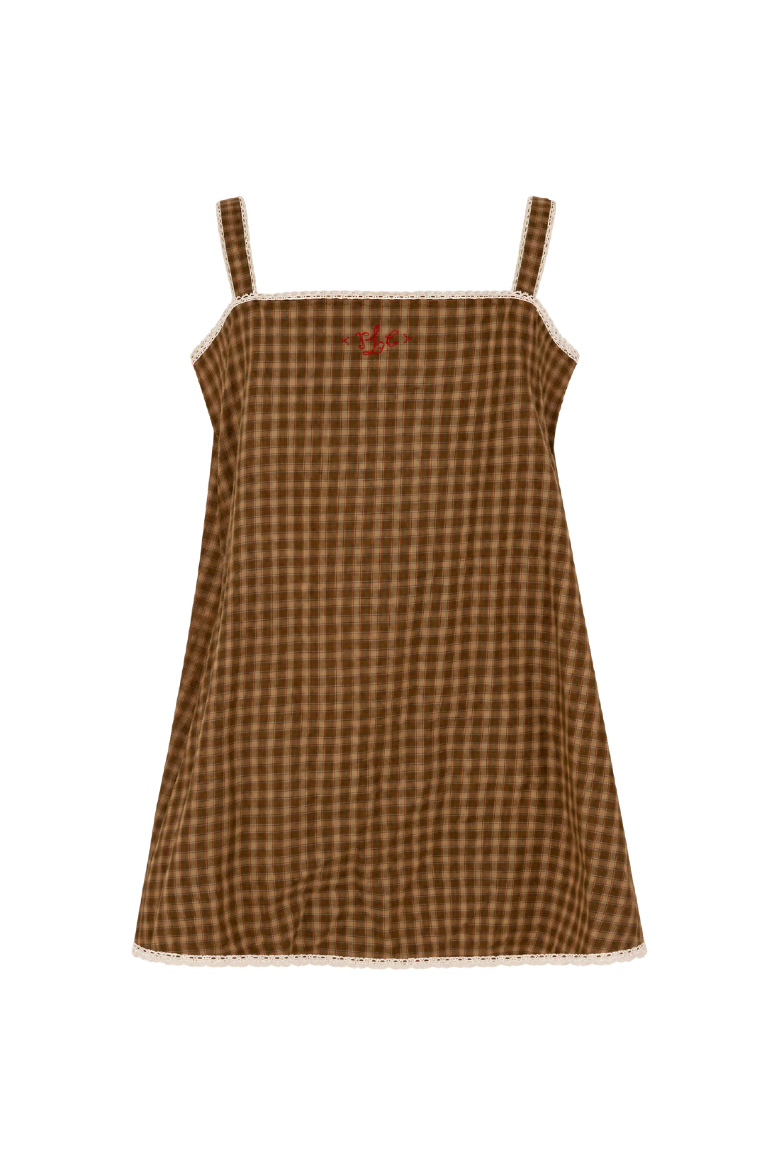 Country Check Chemise Dress