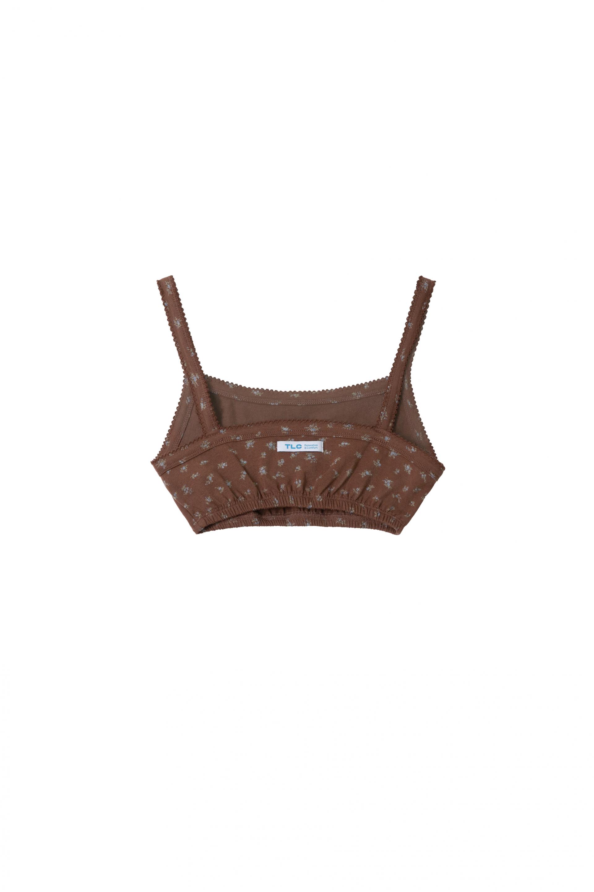 Floral Cotton bralette [3 colors]