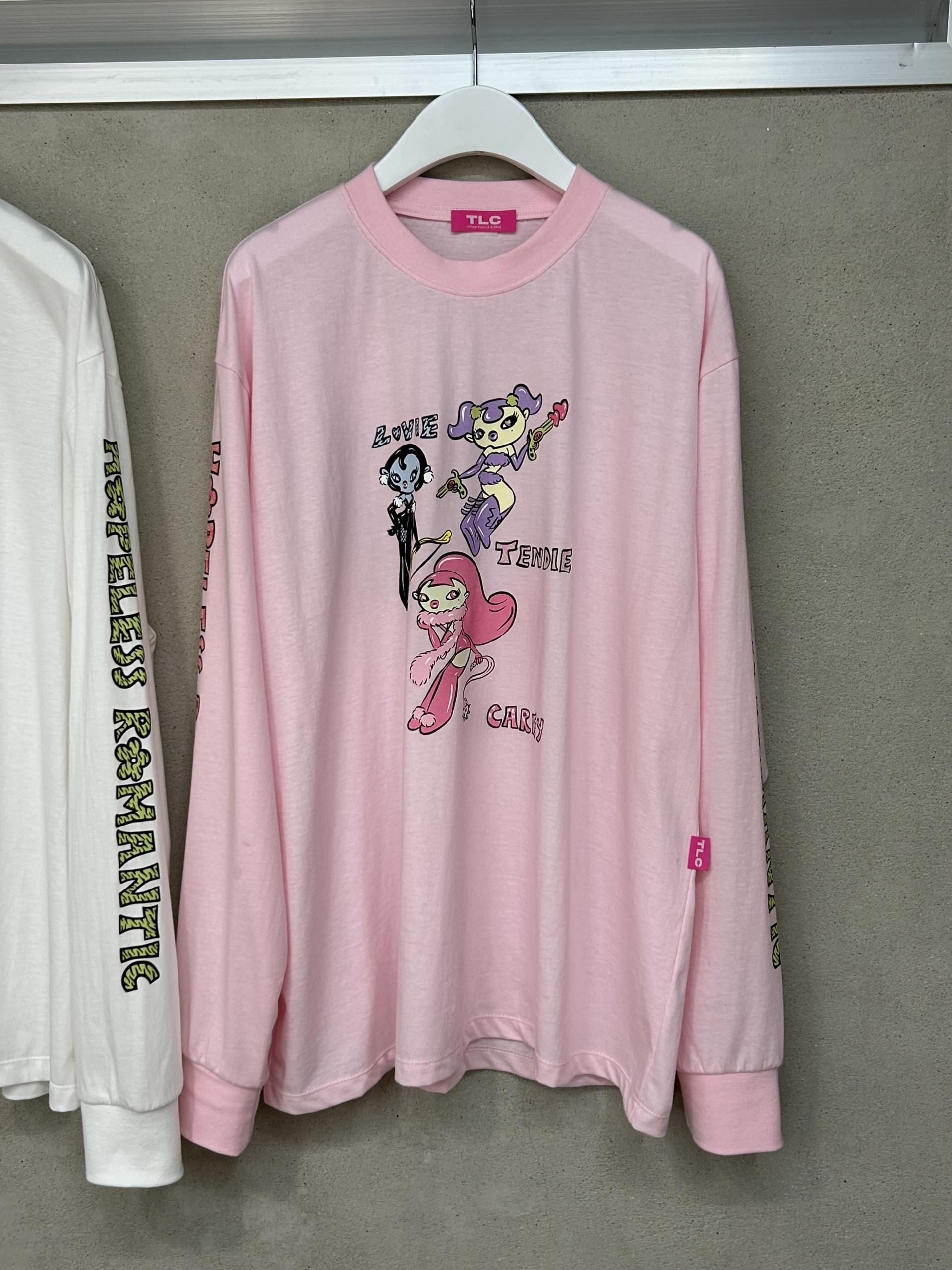 Hopeless Romantic L/S T-shrits [Pink]