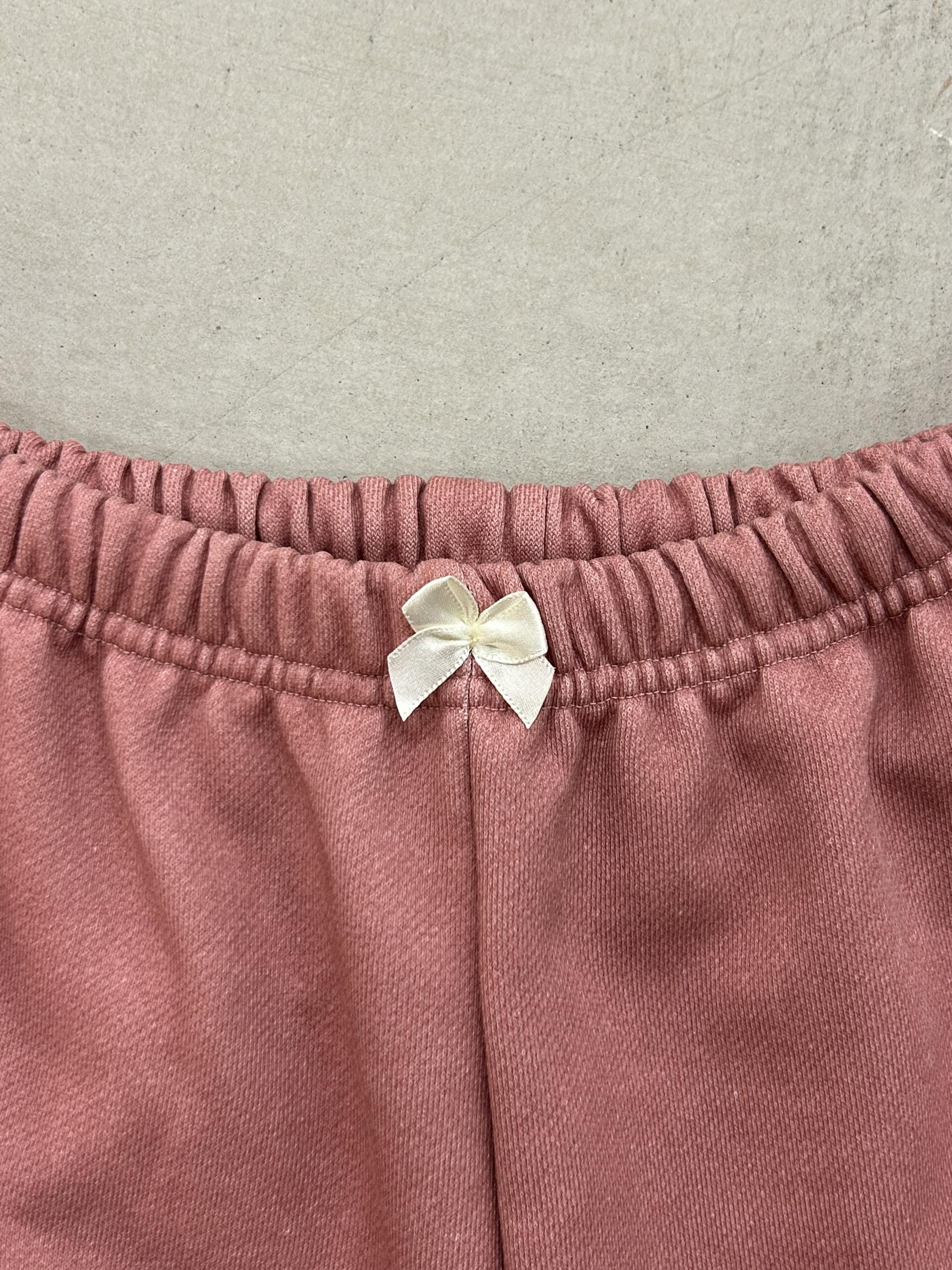 Lace Trimmed Trousers [Pink]