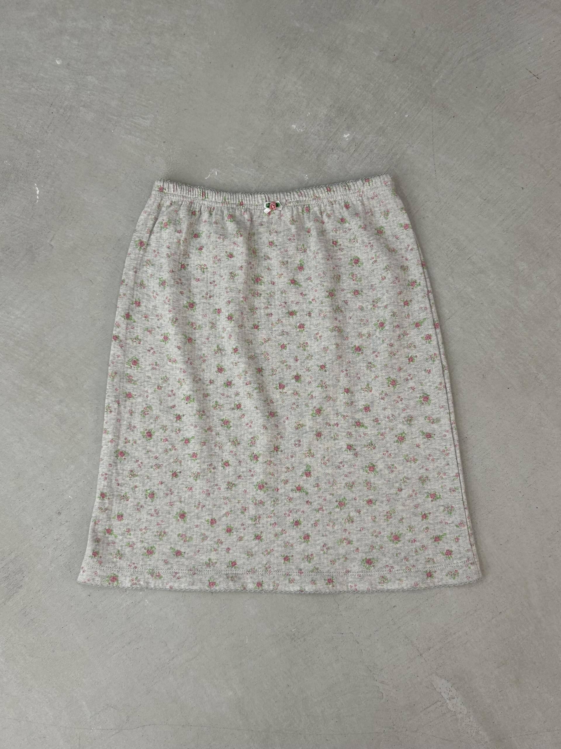 Pointelle Midi Skirt [Melange Gray]10월 15일 발송