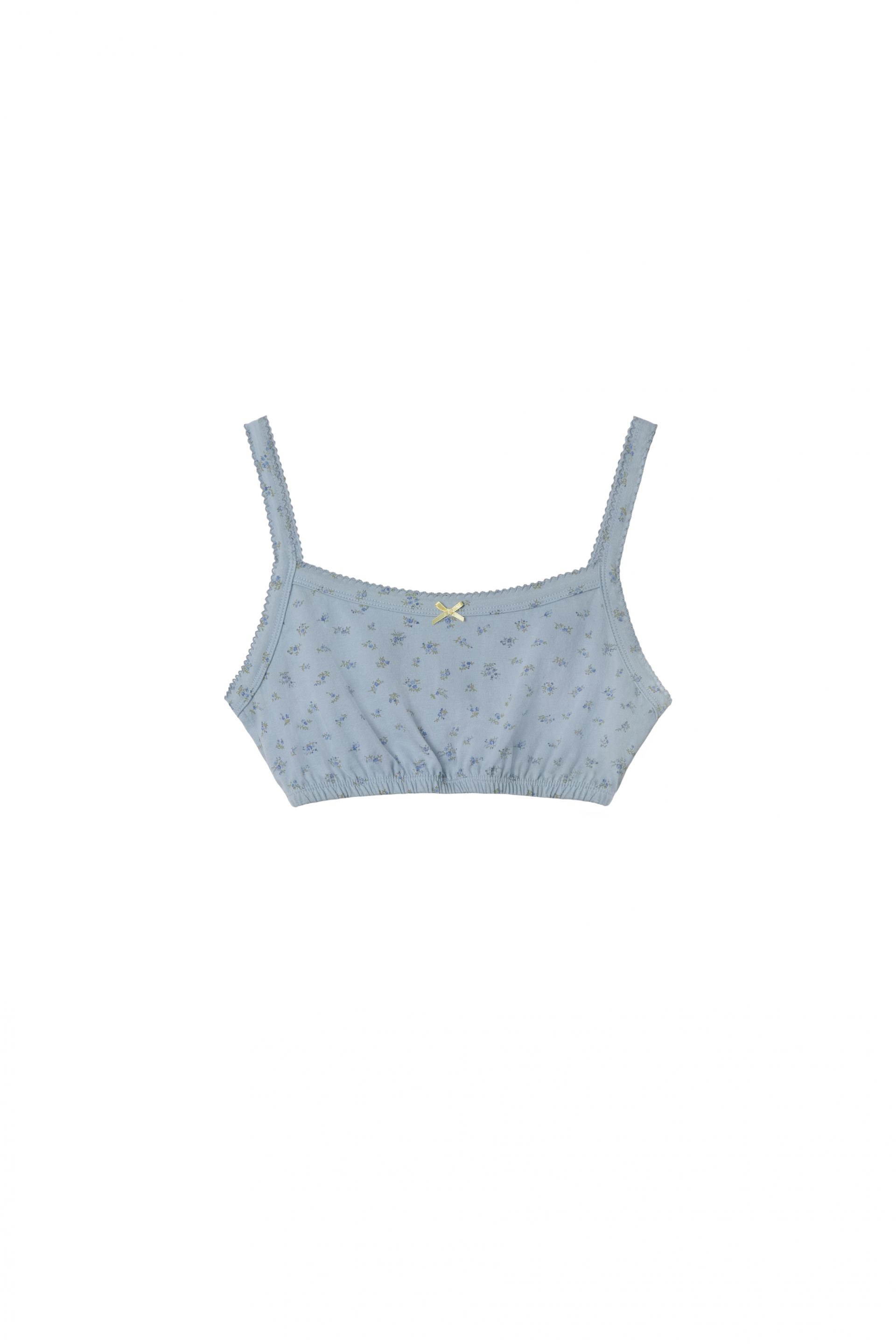 Floral Cotton bralette [3 colors]