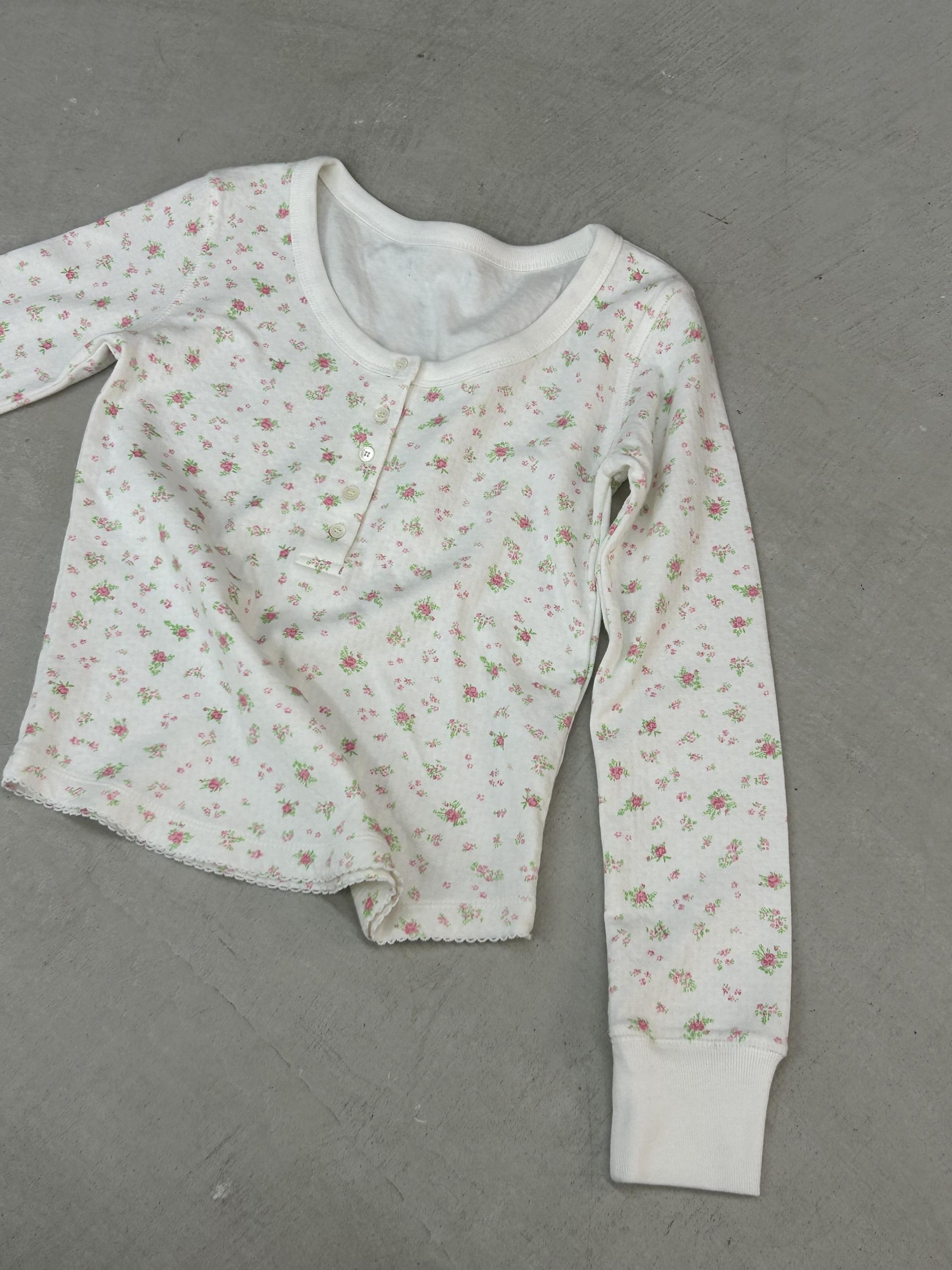 Pointelle Henley-neck T-shirts [Ivroy]10월 15일 발송