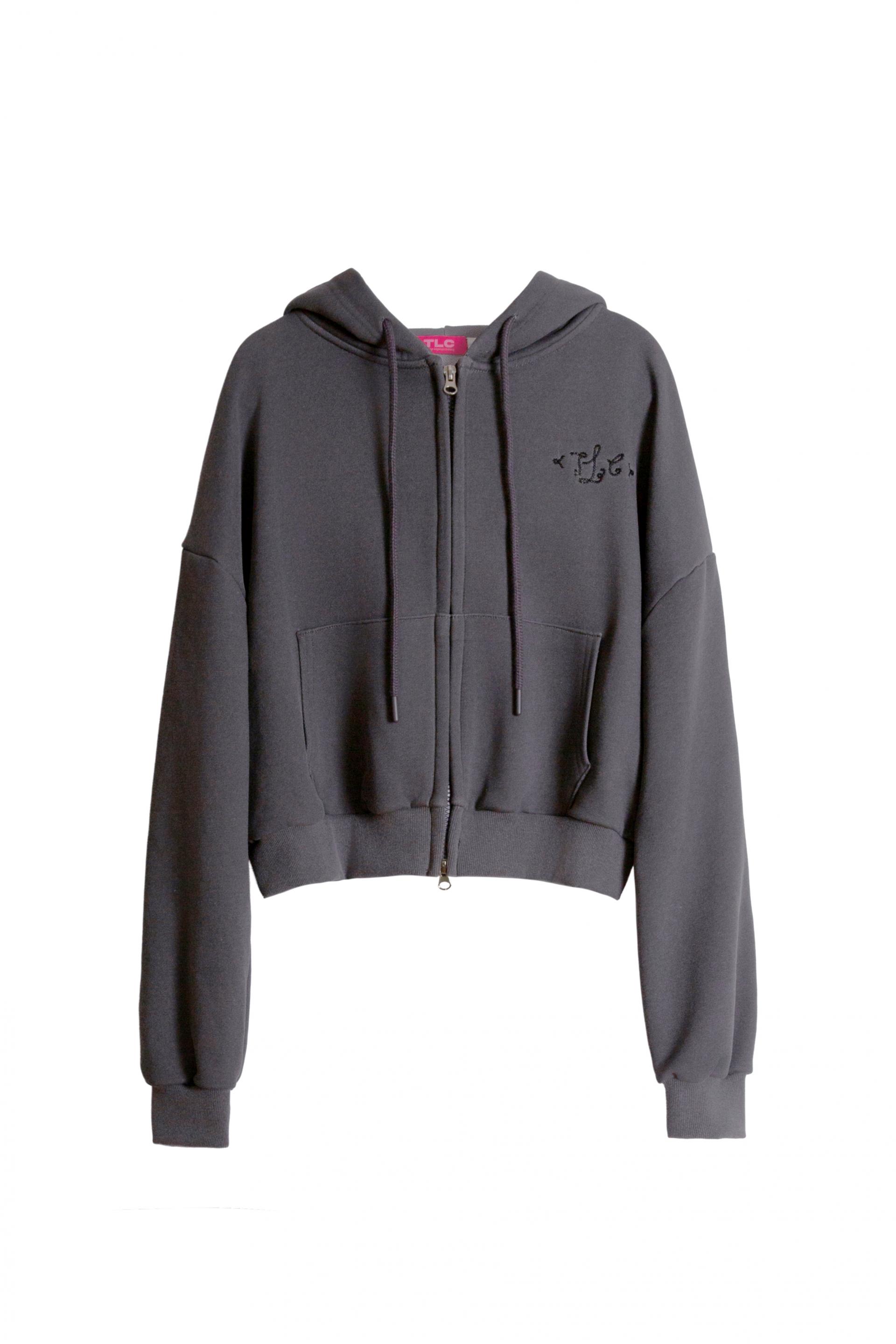Cropped Hoodie [Dark Gray]