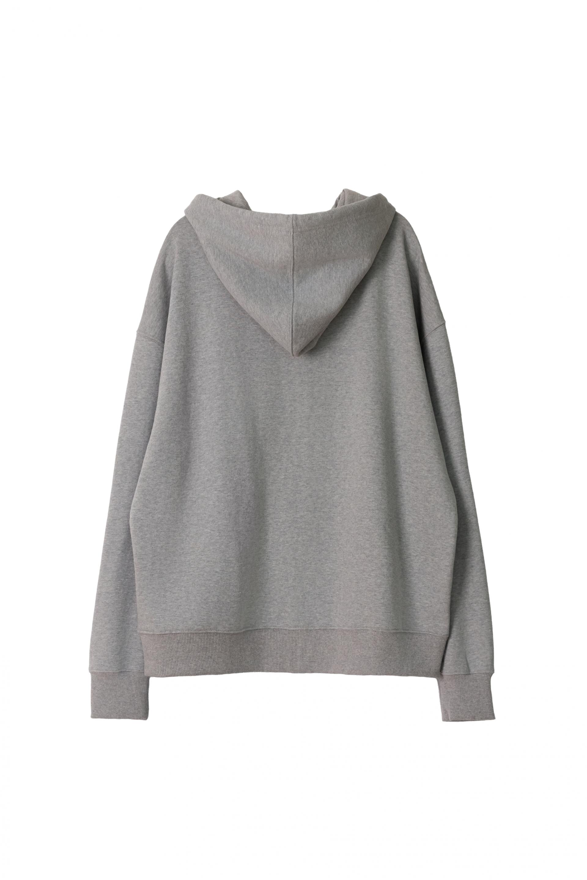 Hopeless Romantic Applique Hoody [Gray]