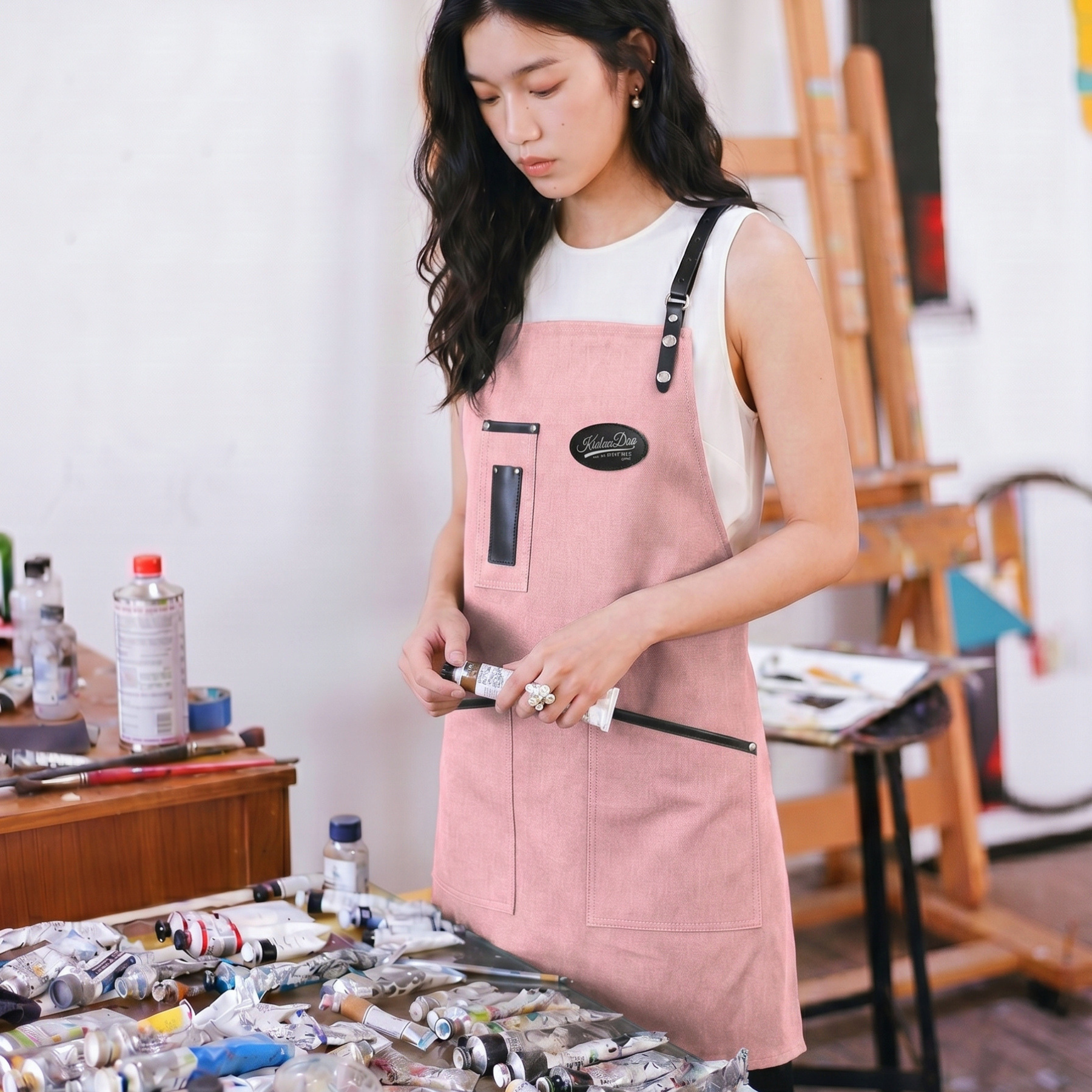 베이비핑크 착용