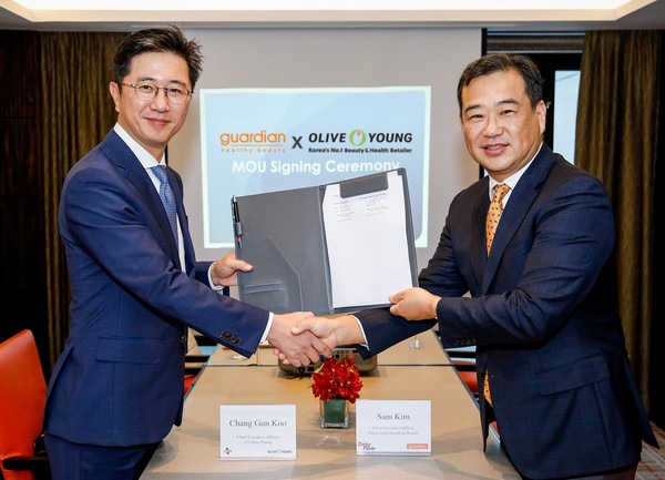 ▲ 올리브영, 동남아 유통 기업 데어리팜과 MOU “케이 뷰티 저변 넓힌다” (사진=CJ올리브영)