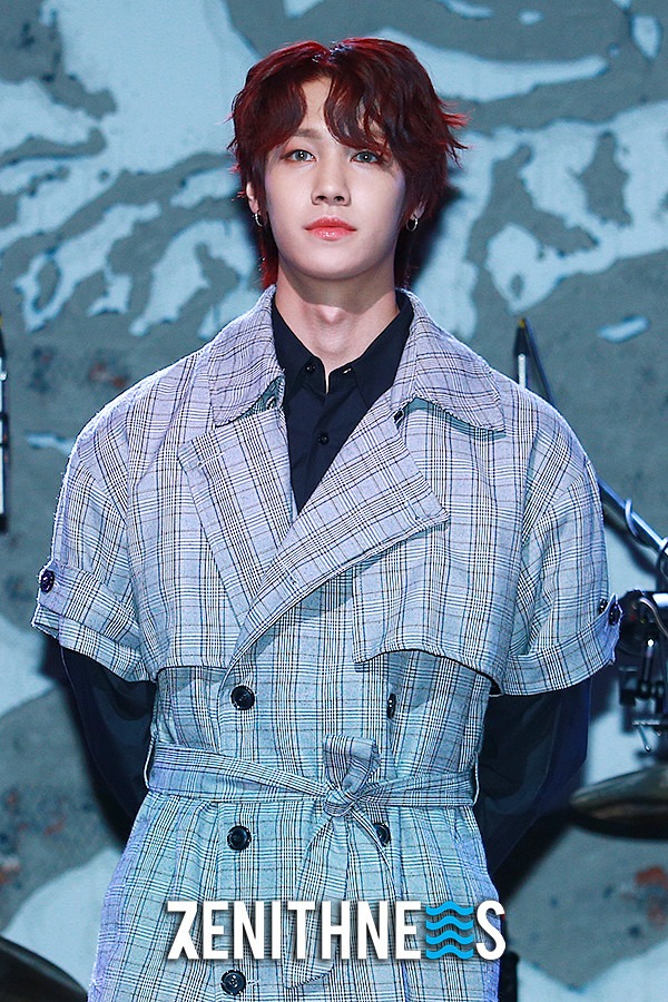 ▲ 아이즈 현준 ‘비주얼 담당이에요~’ (사진=문찬희 기자)