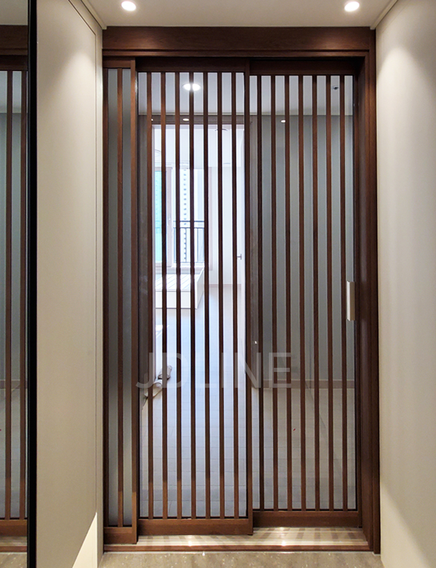 신천역 에피트 중문 시공