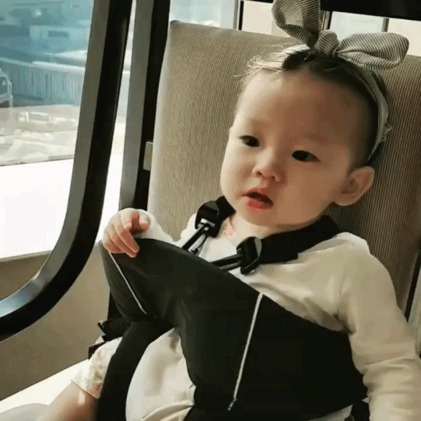 메리튠 얼티밋 매쉬 휴대용부스터 아기띠
