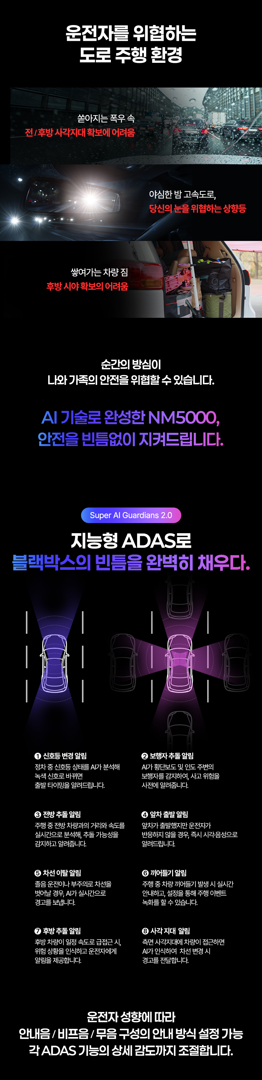 NEXIAN NM5000 룸미러 빌트인 블랙박스