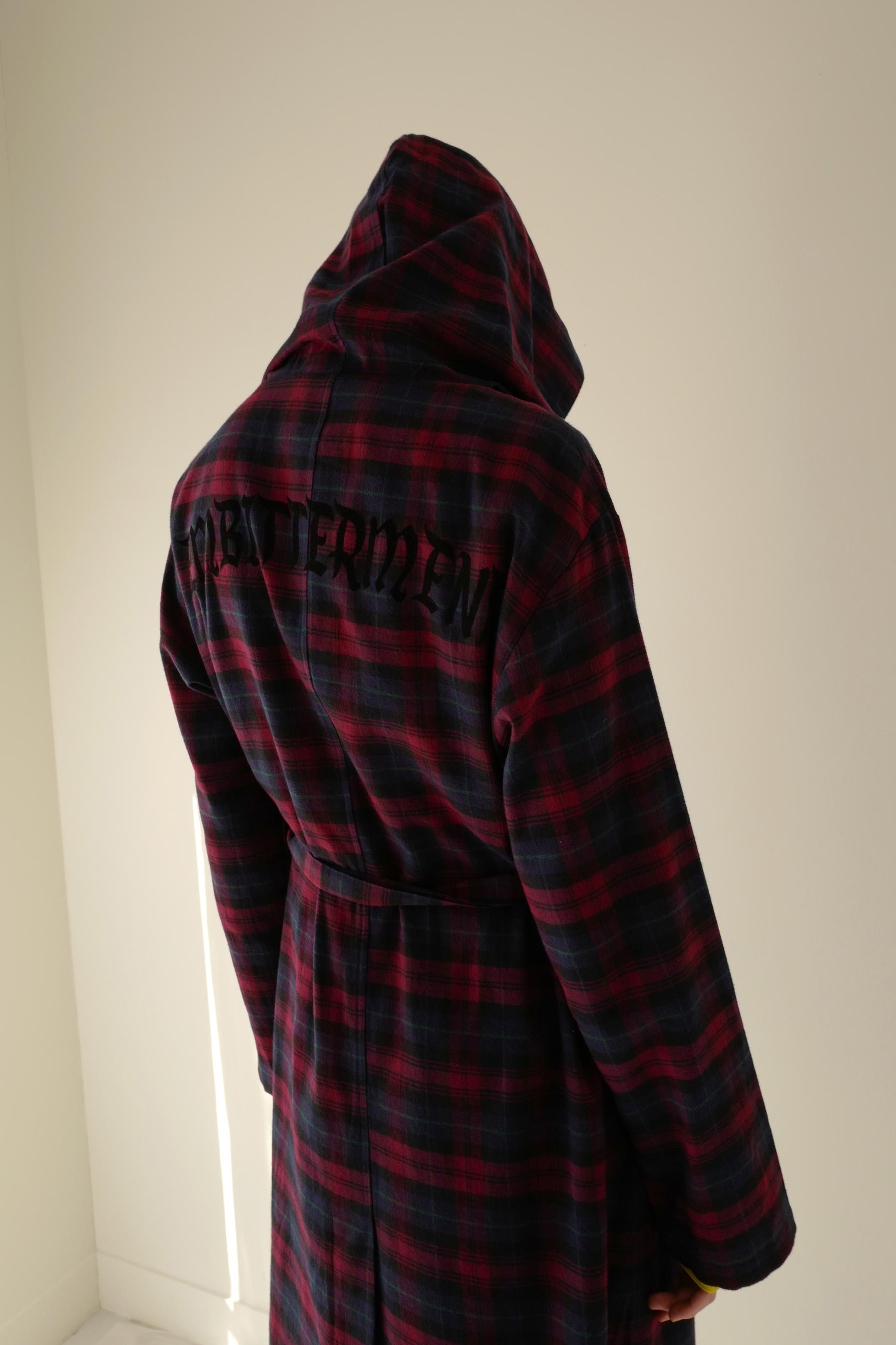NIGHTFLOW Hooked Long Checked Shirt