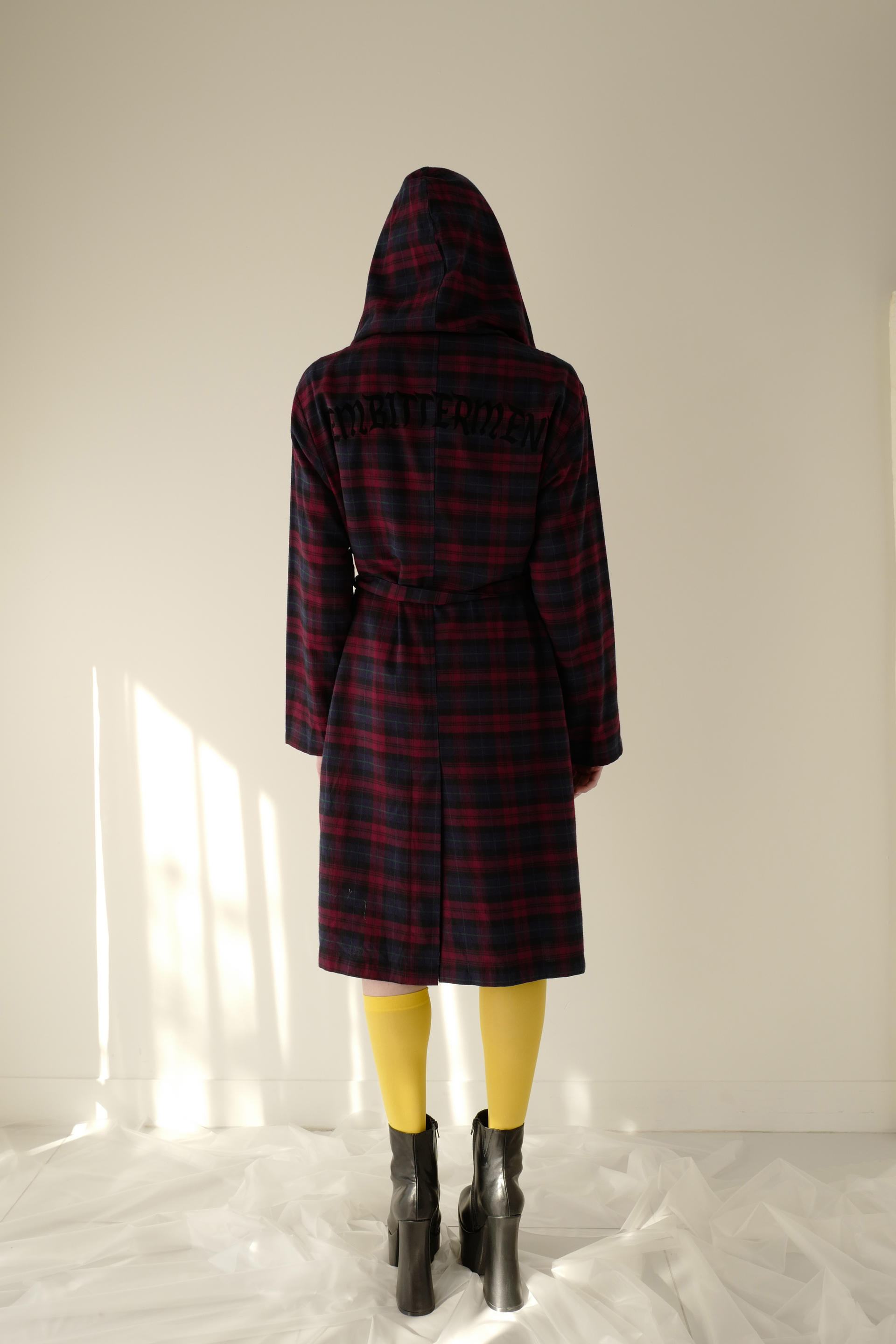 NIGHTFLOW Hooked Long Checked Shirt