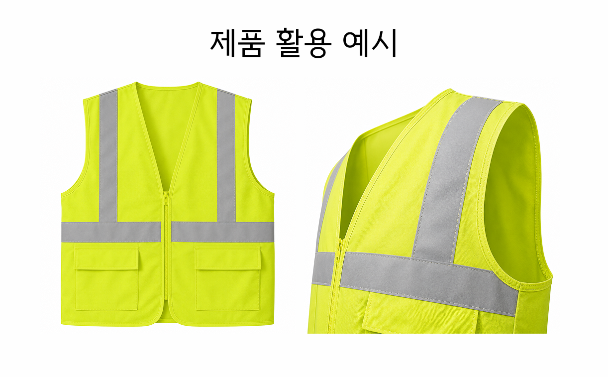 T/C 반사 봉제용 (열전사필름 아님) *반사테이프 고휘도반사 봉제용"