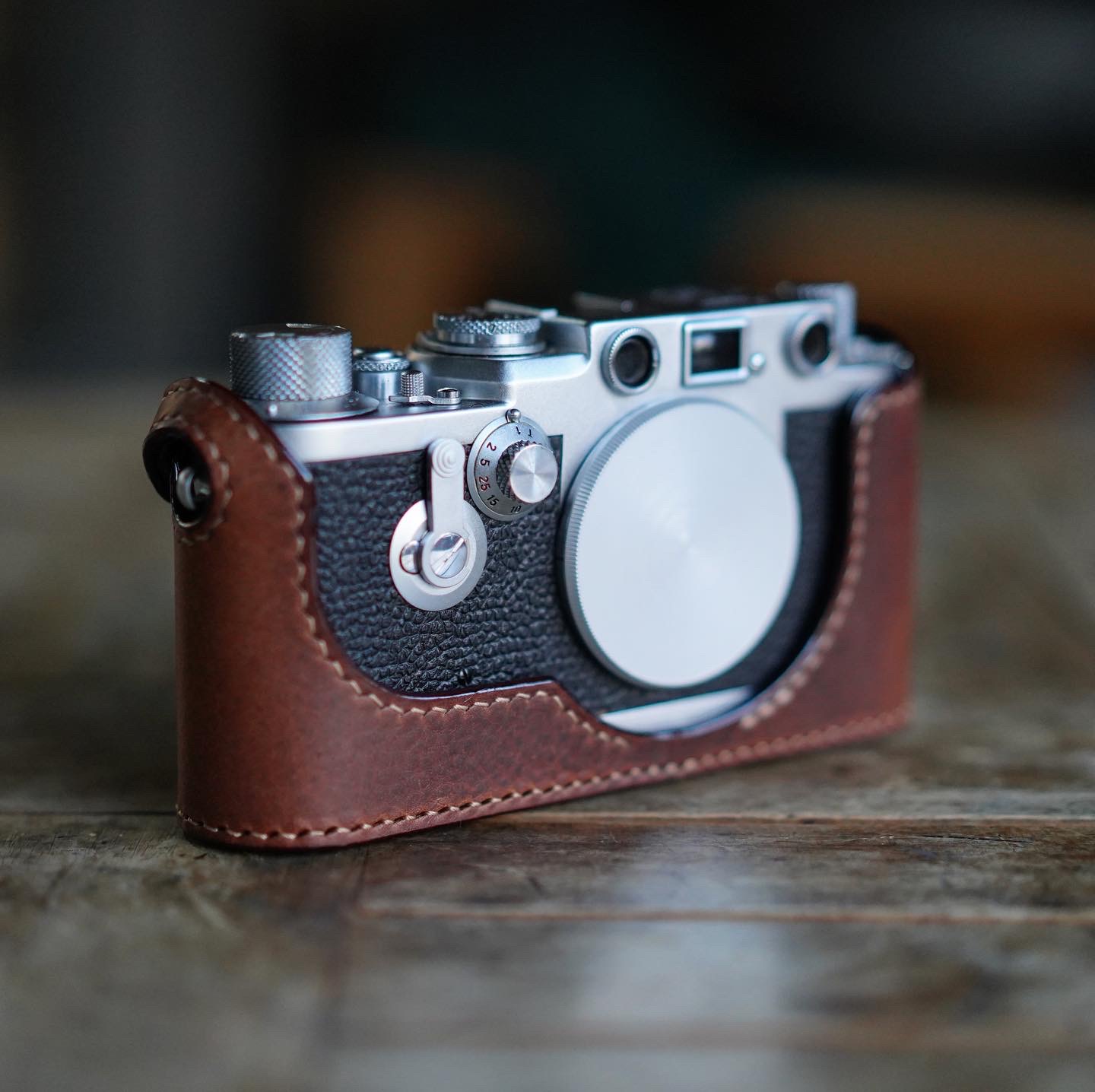 leica iii leather case