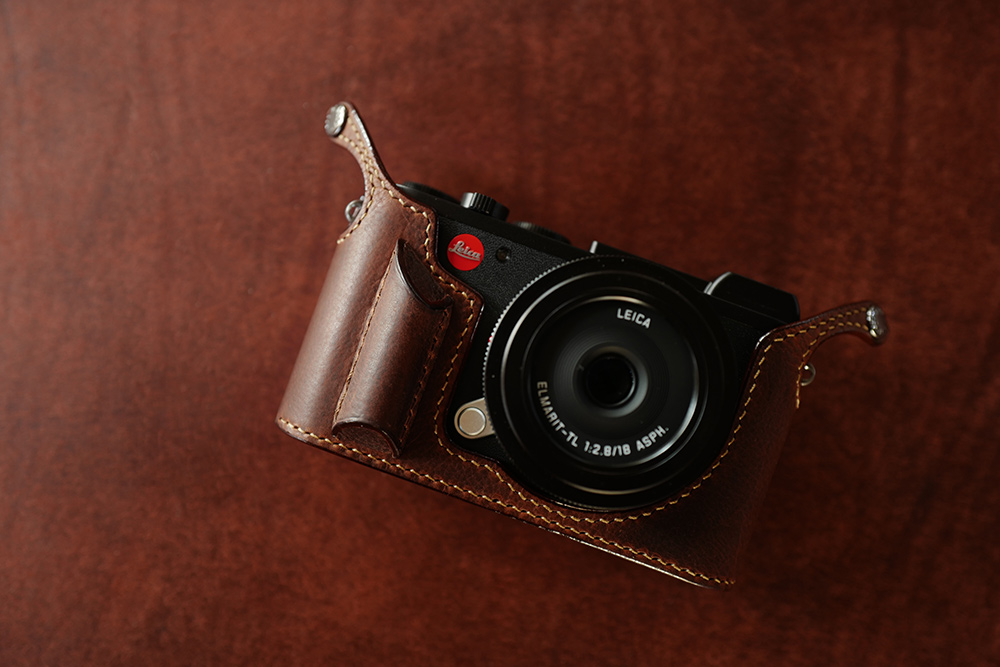 Leica CL Aventino grip Half case (open-type/ snap fixed) : LEICA CASES ...