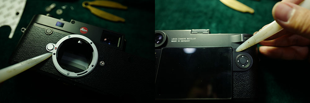 Leica D-lux 8 / Real leather skin