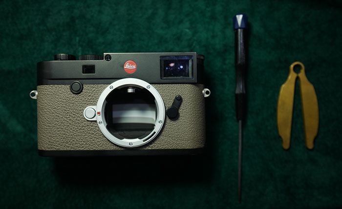 Leica D-lux 8 / Real leather skin