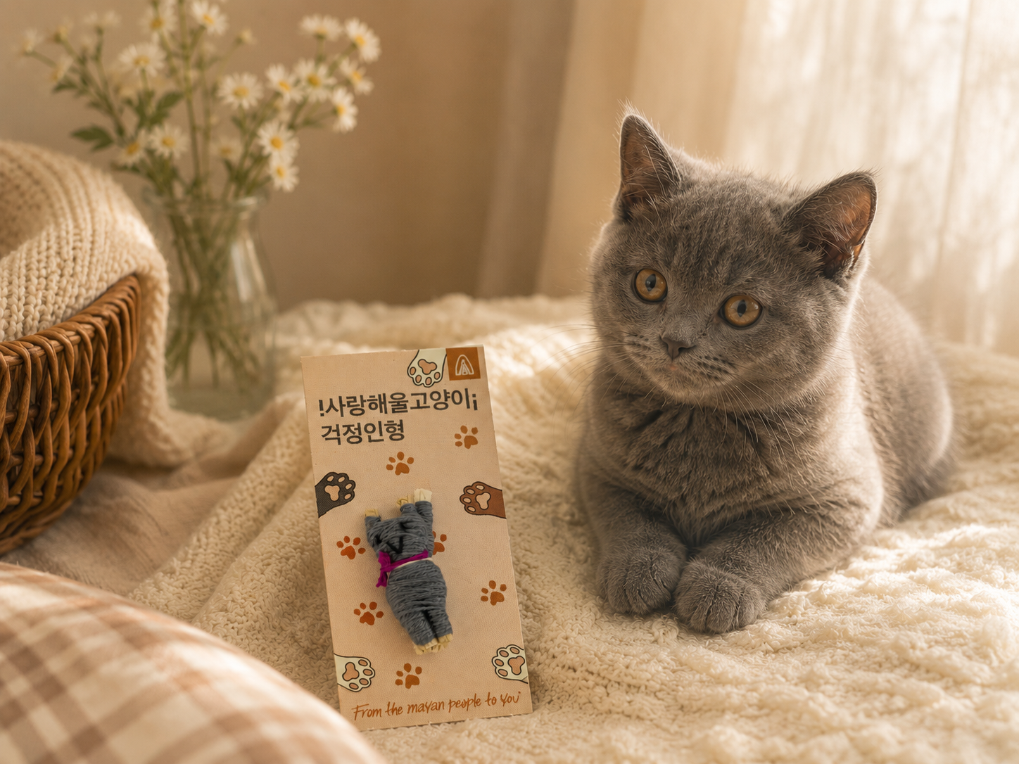 생활속의 걱정인형 – 우리집 반려친구 🐱사랑해 울 고양이 B