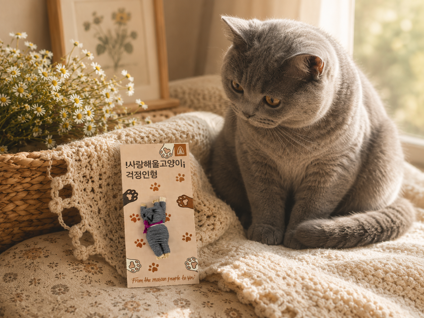 생활속의 걱정인형 – 우리집 반려친구 🐱사랑해 울 고양이 B
