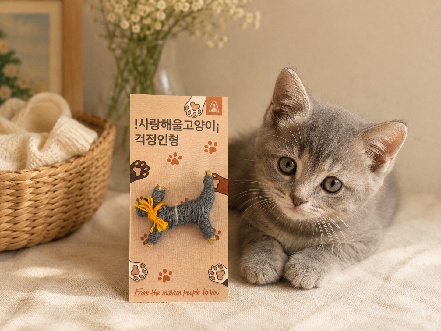 생활속의 걱정인형 – 우리집 반려친구 🐱사랑해 울 고양이