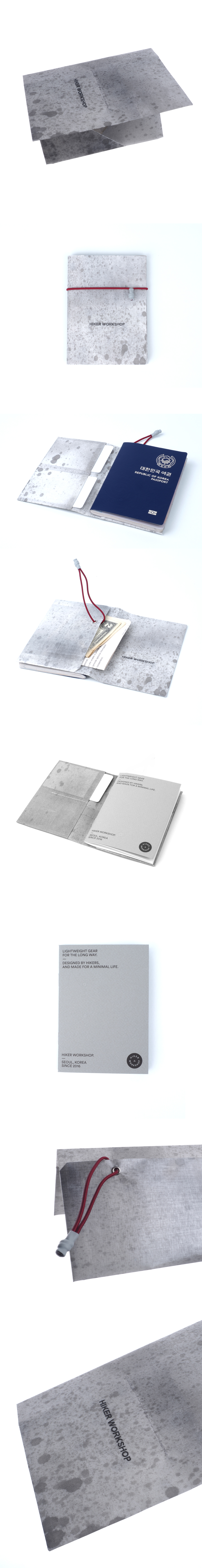 「Passport Wallet Note」 - Cloud White (13g)