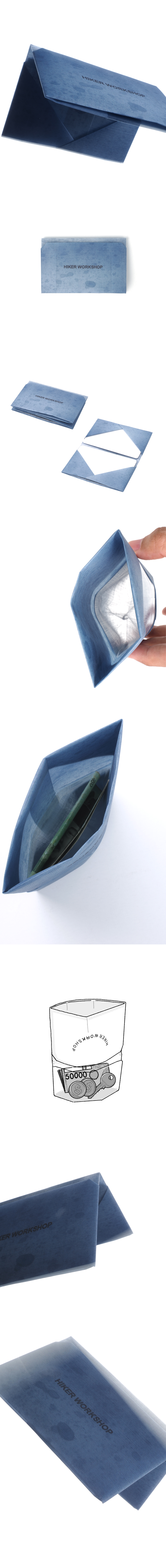 2026「Origami Card Holder」 Ocean Blue