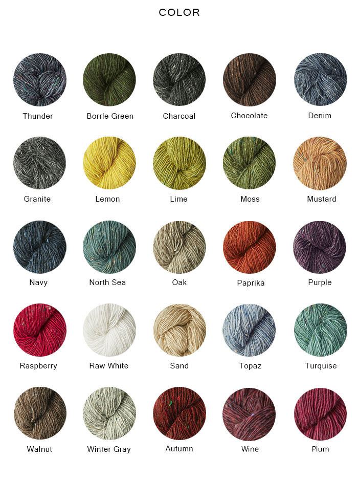 ISAGER ISAGER TWEED [70% wool and 30% mohair]