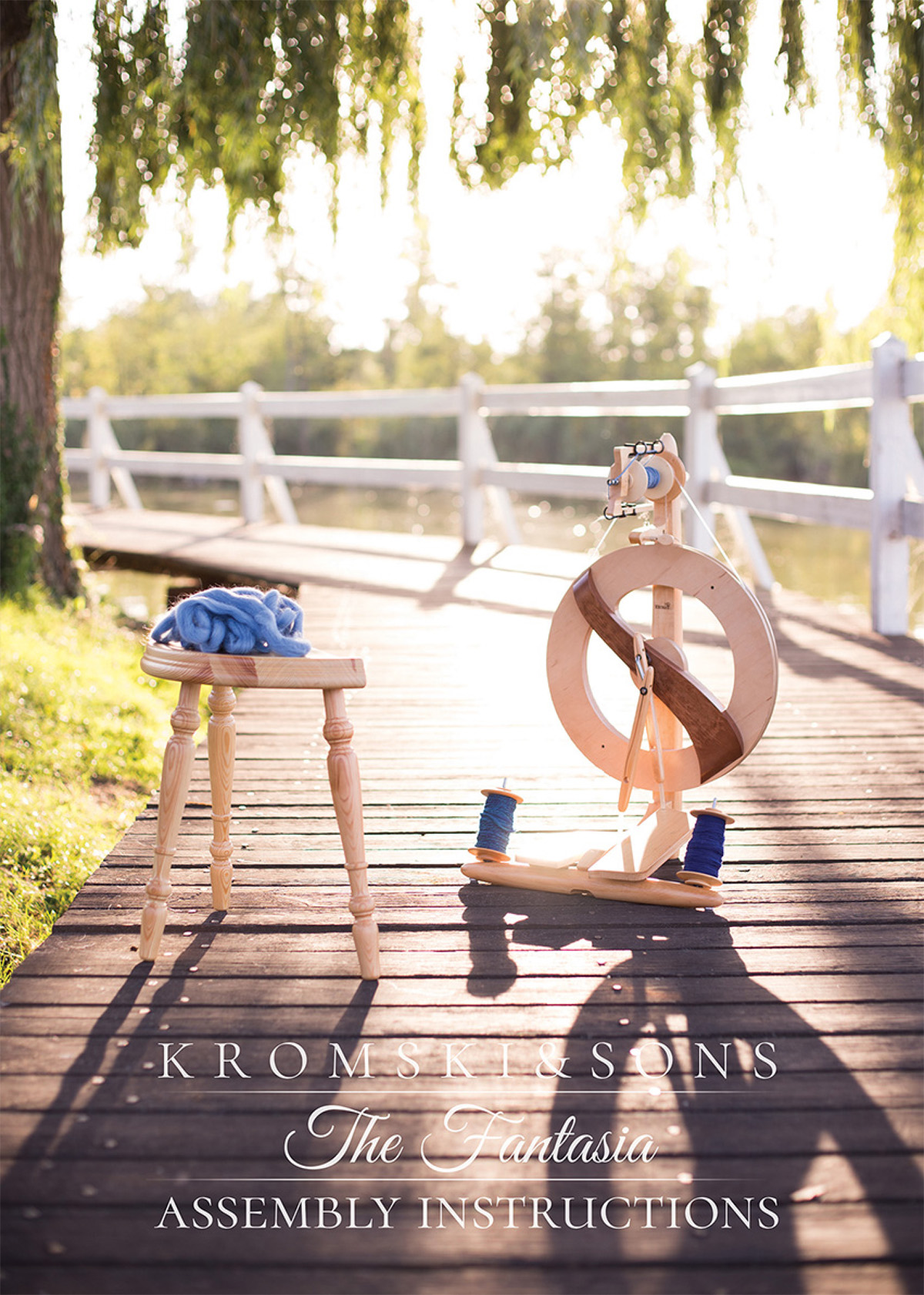 Kromski Fantasia Spinning Wheel / 3 Color