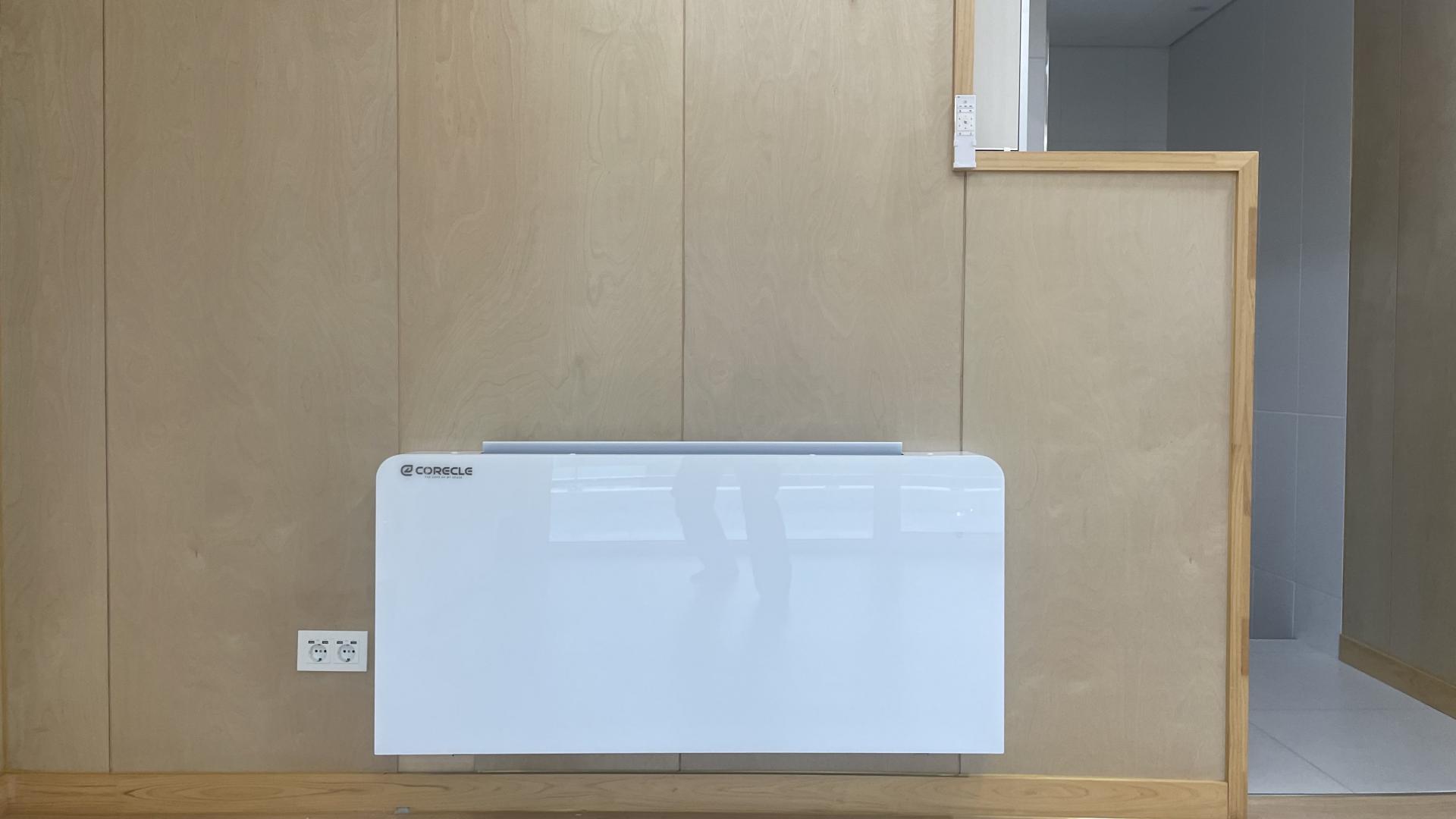 2층 거실 코어클 설치 모습