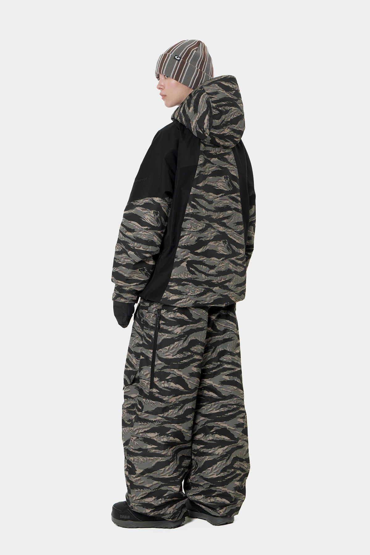 AIR VENT BANDED PANTS (WIDE FIT LV.1) TIGER GREEN 2627