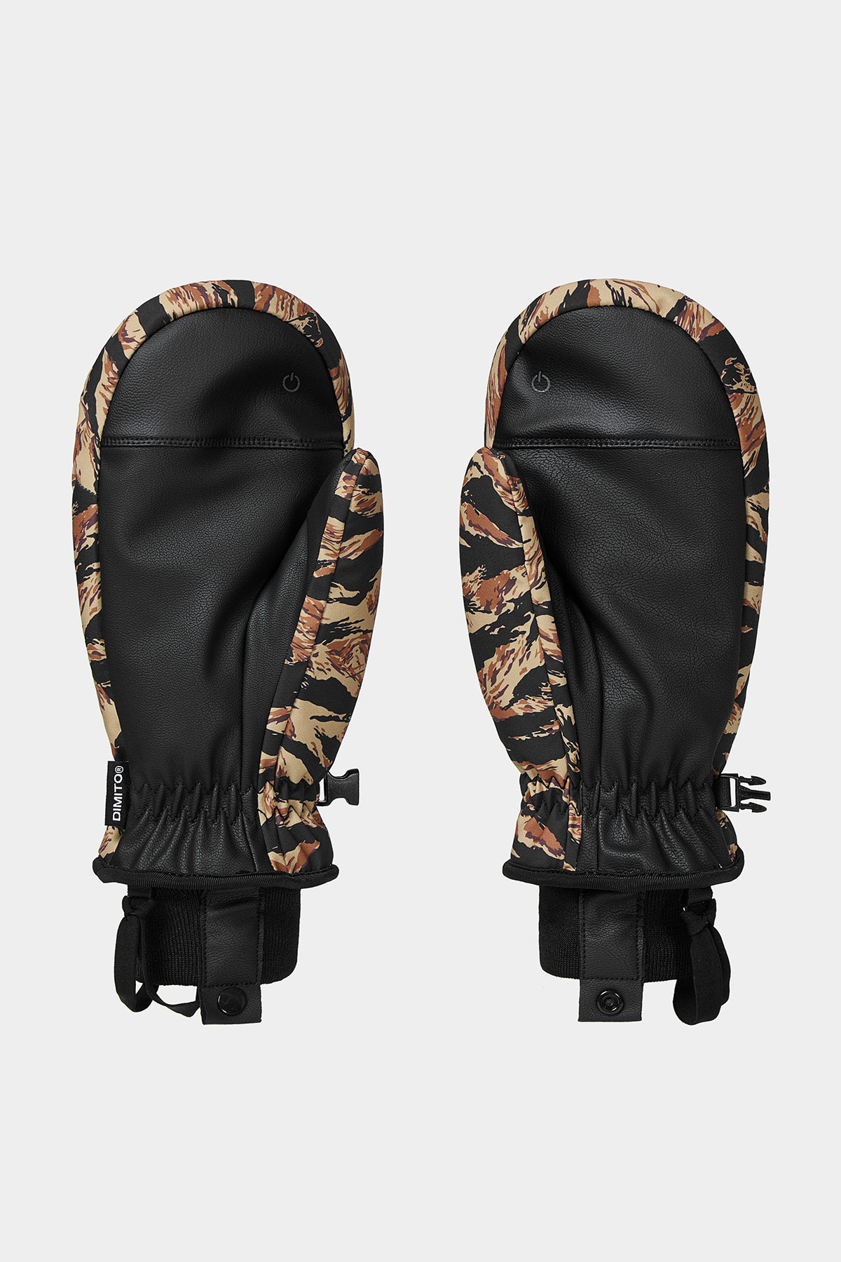 PATTERN MITTEN TIGER BROWN 2627