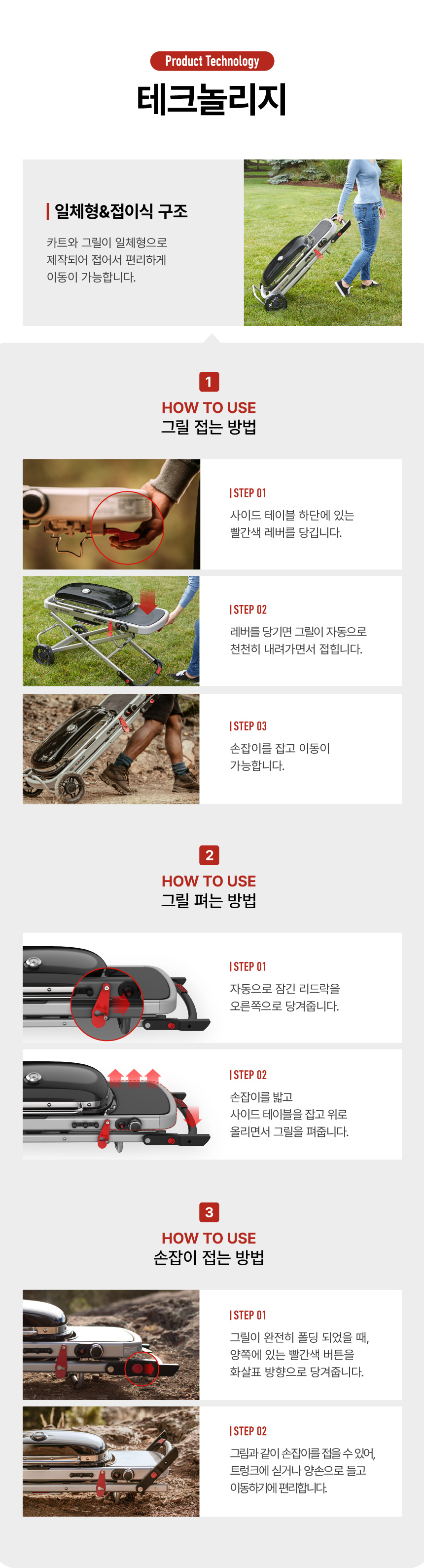 트래블러 가스 그릴