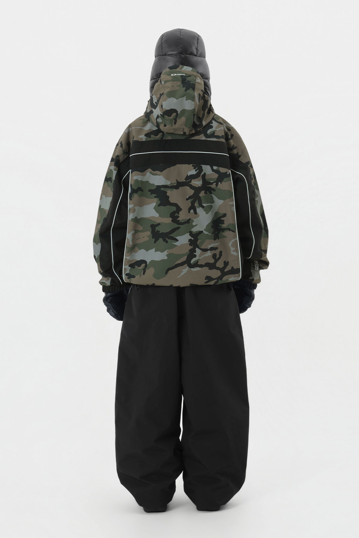 PANELED JACKET FADE CAMO 2627