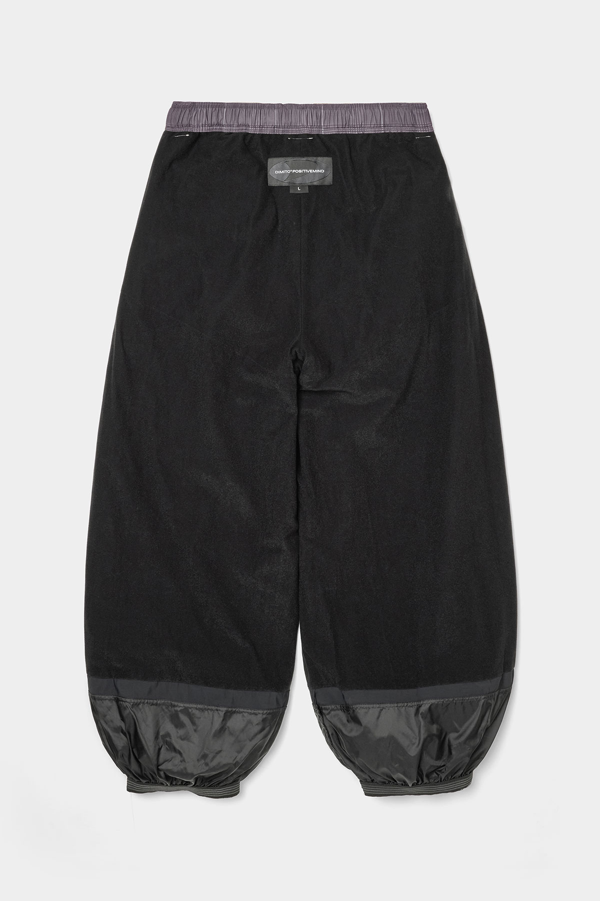 26 AIR FORCE BANDED PANTS (WIDE FIT LV.2) WINE CHECK 2627