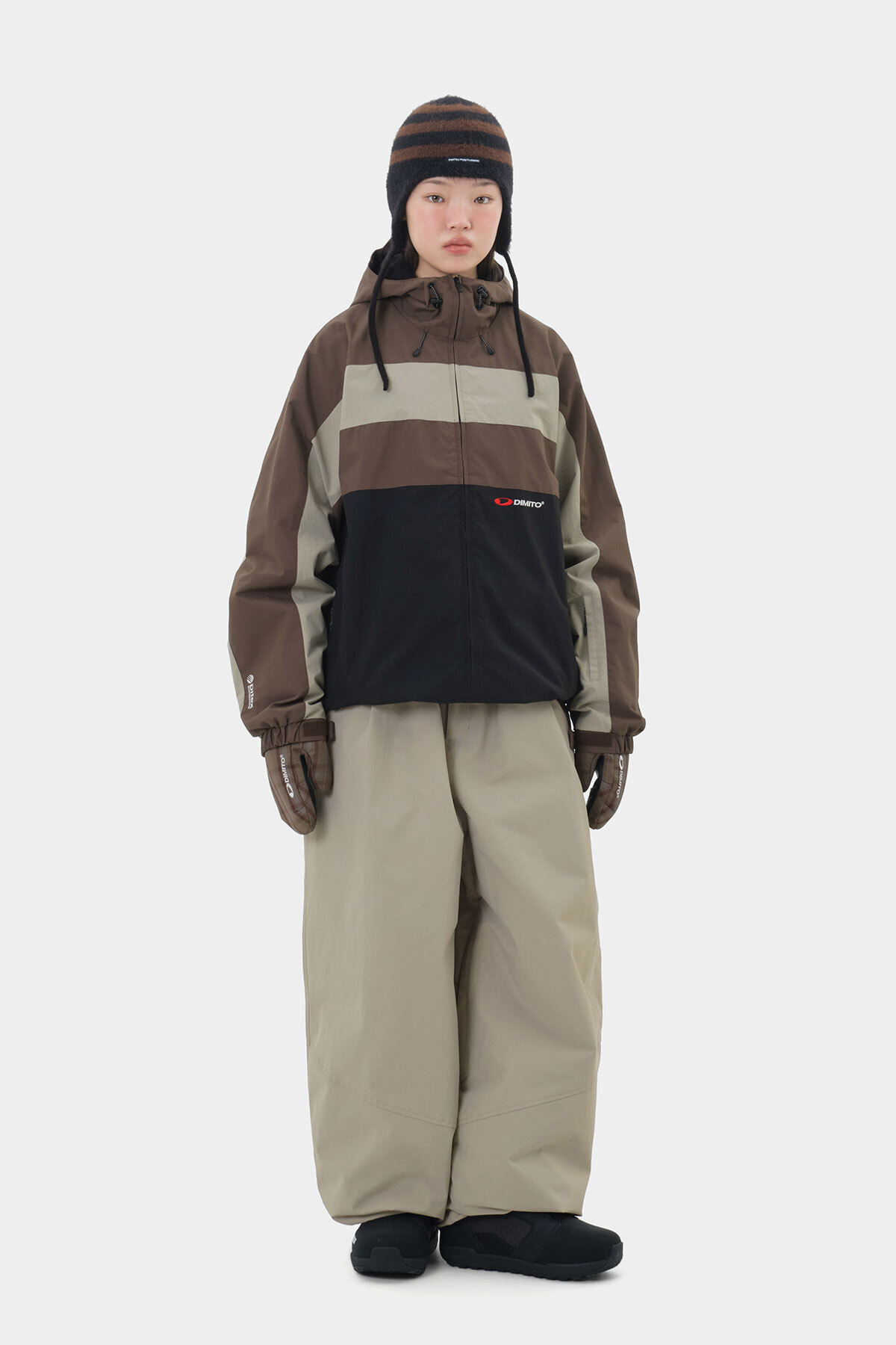 26 AIR FORCE BANDED PANTS (WIDE FIT LV.2) GOAT 2627