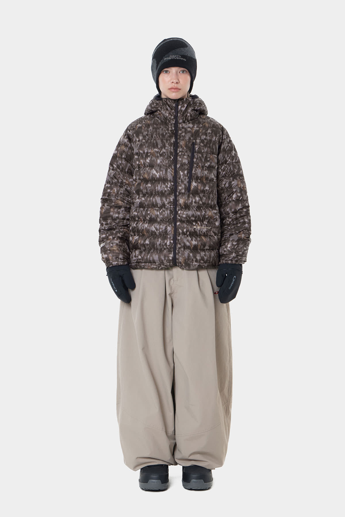 OPTIMUM DOWN JACKET RIVER CAMO 2627