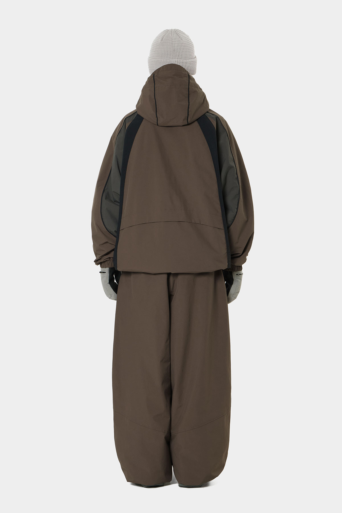 26 AIR FORCE BANDED PANTS (WIDE FIT LV.2) DEEP BROWN 2627