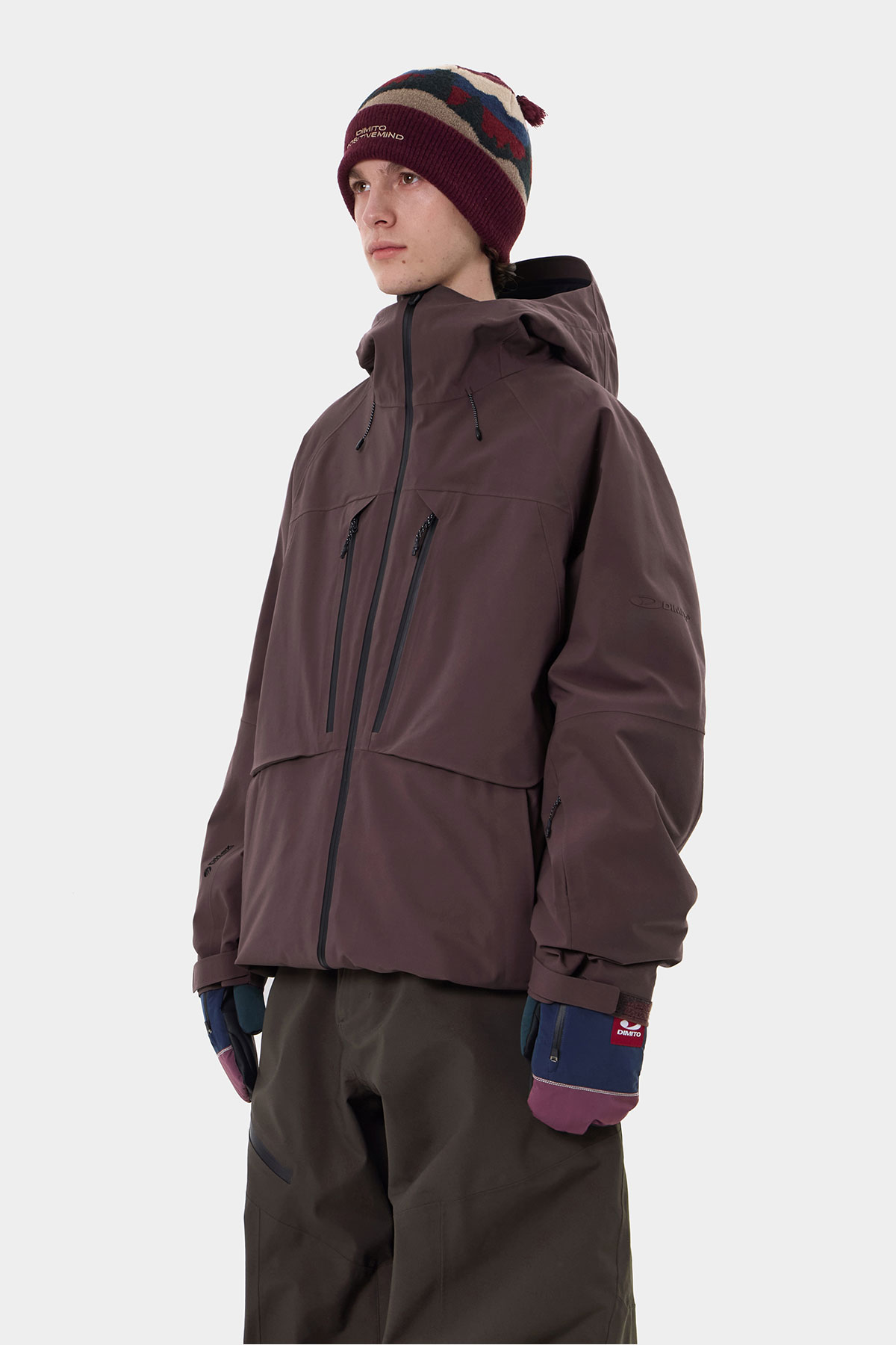 APEX DOWN JACKET DEEP BLOOD 2627