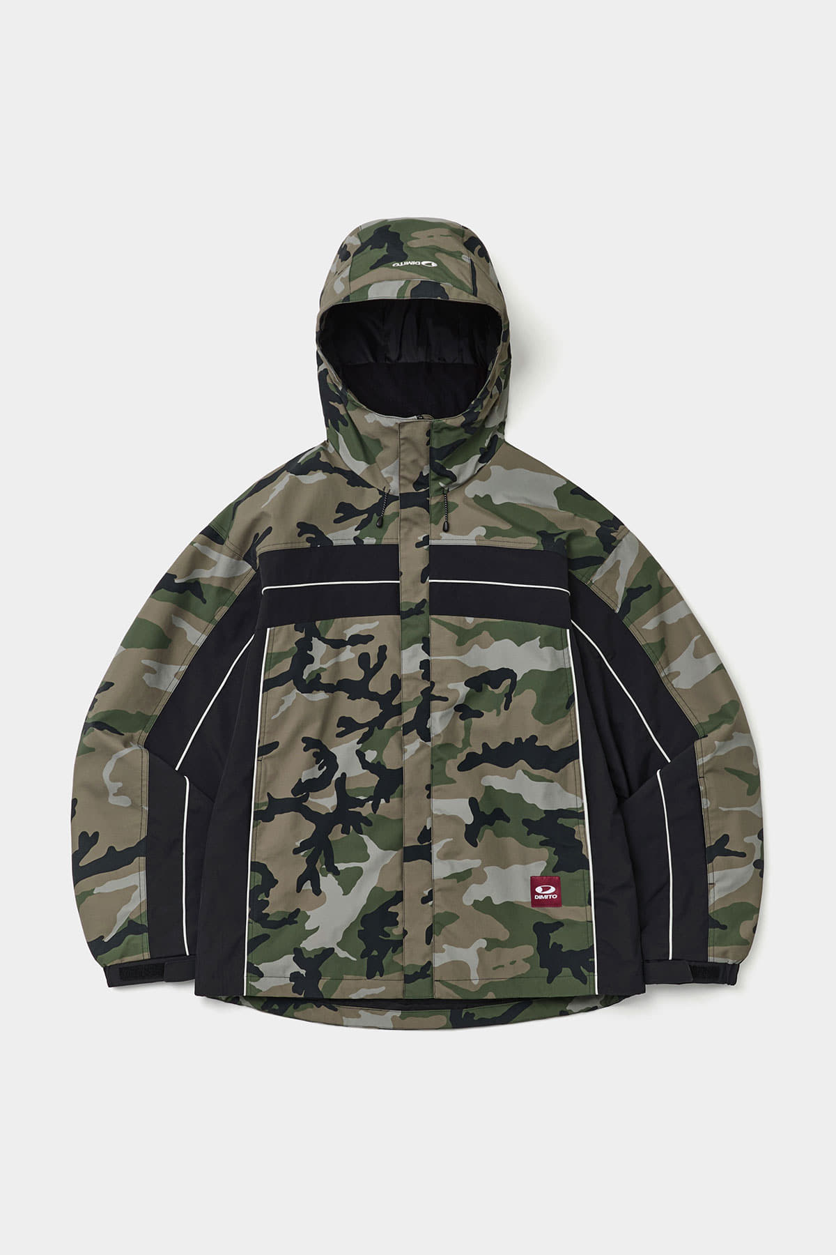 PANELED JACKET FADE CAMO 2627