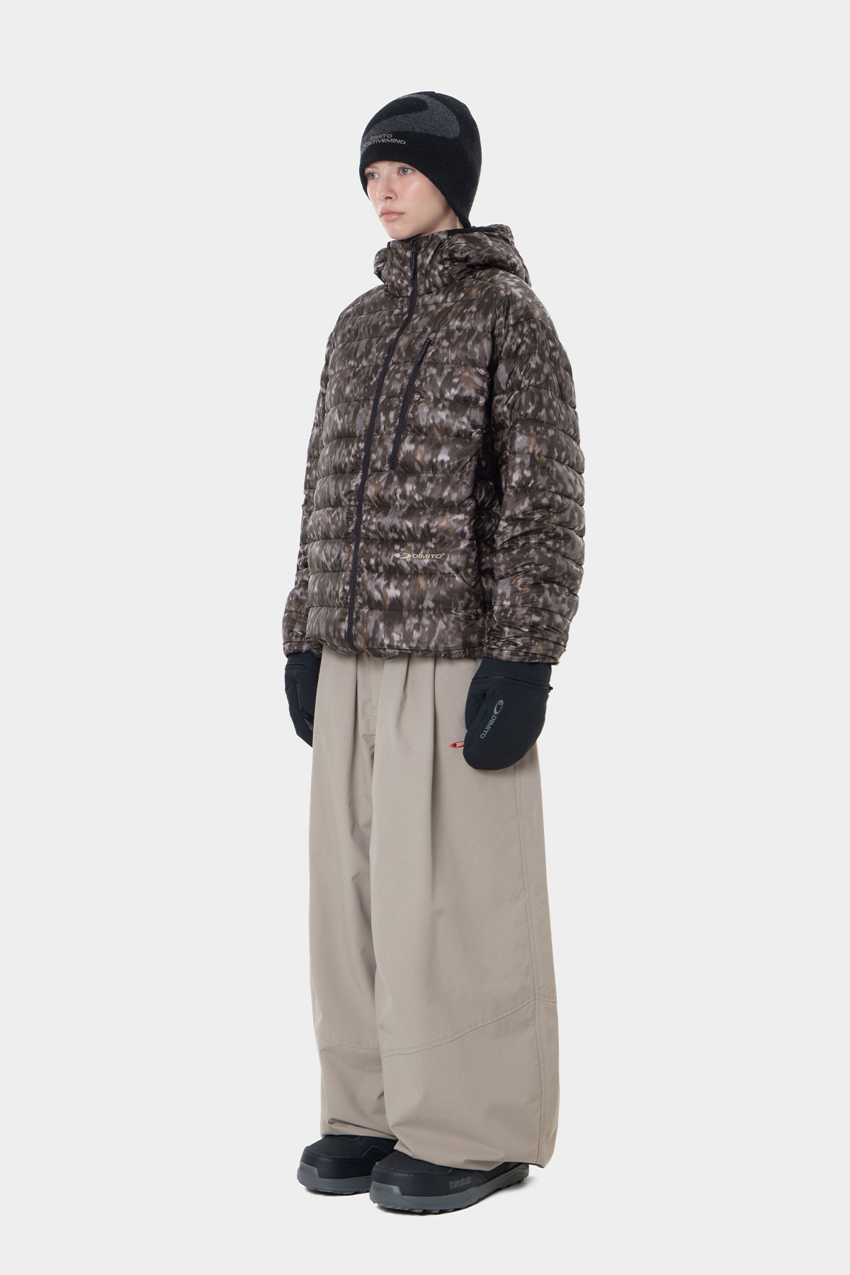 OPTIMUM DOWN JACKET RIVER CAMO 2627