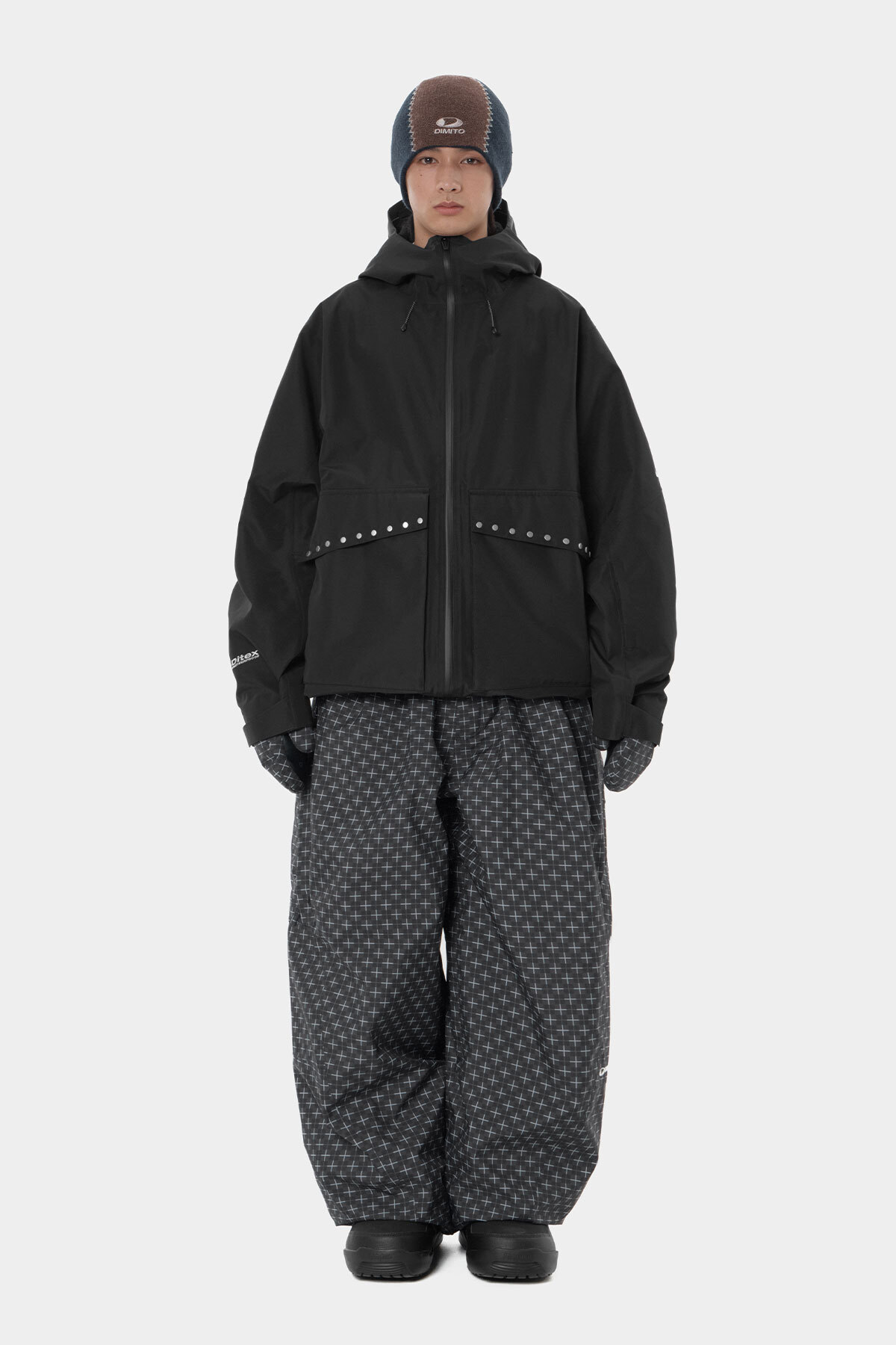 STUD 2L JACKET BLACK 2627