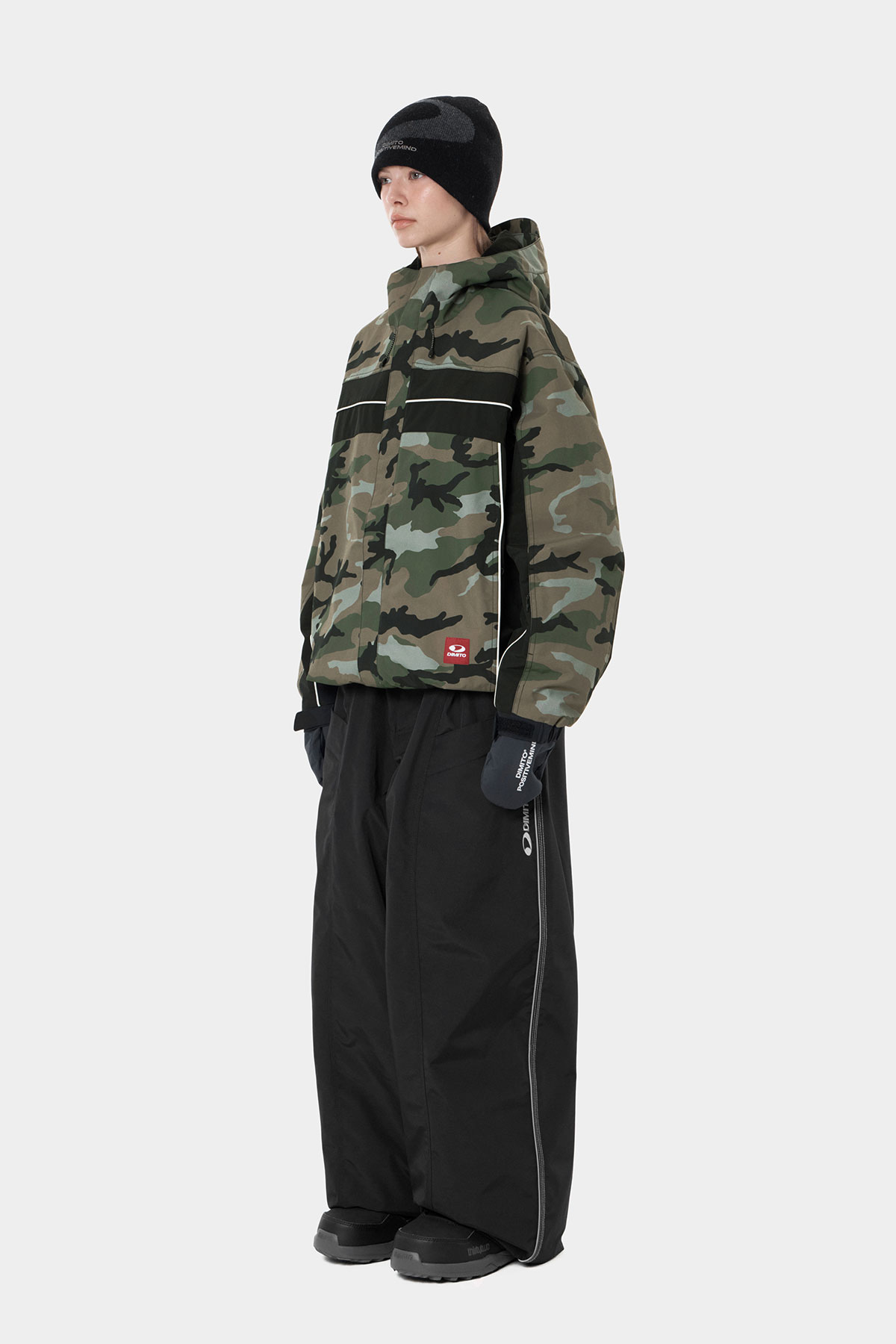 PANELED JACKET FADE CAMO 2627