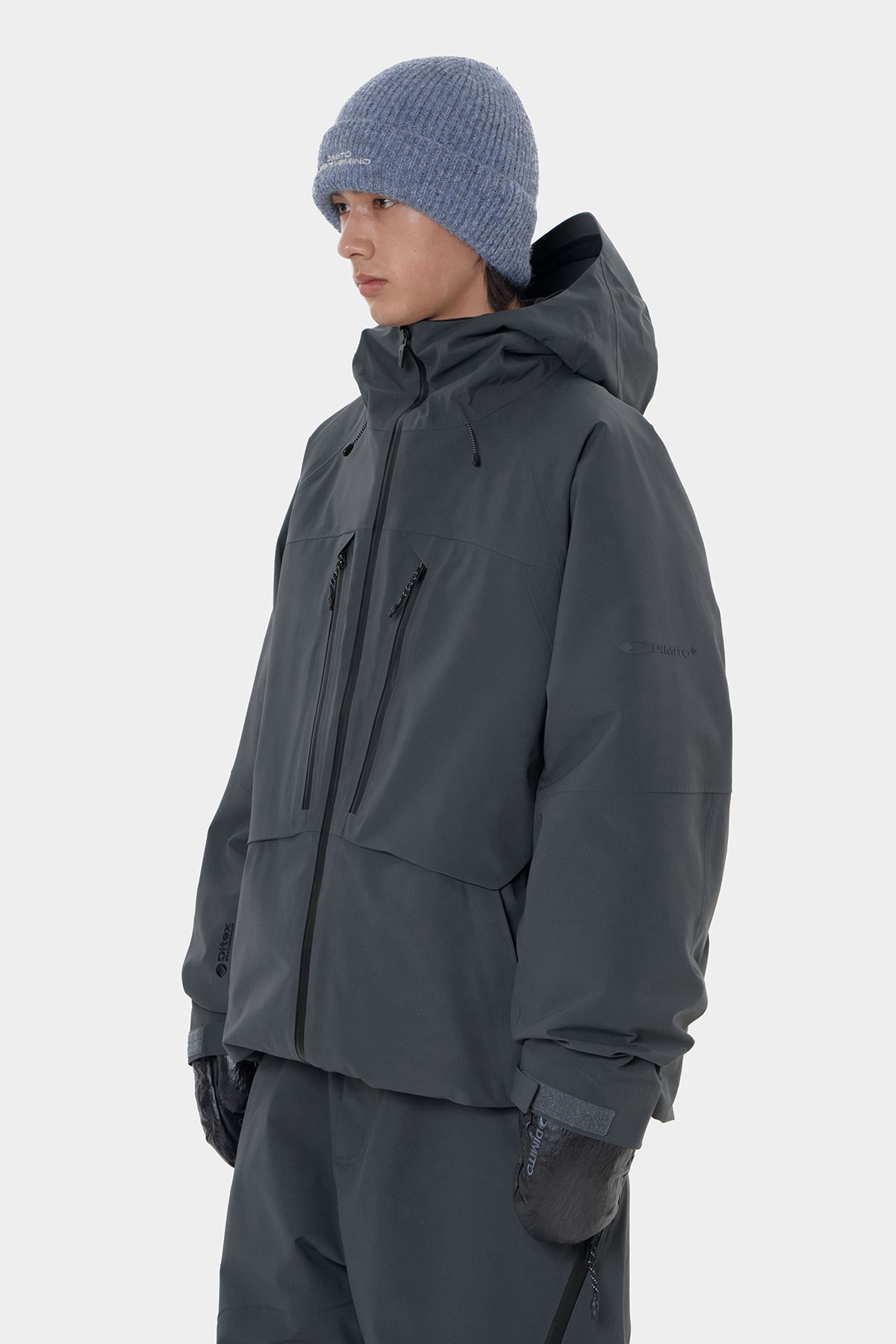 APEX DOWN JACKET BLUE STEEL 2627