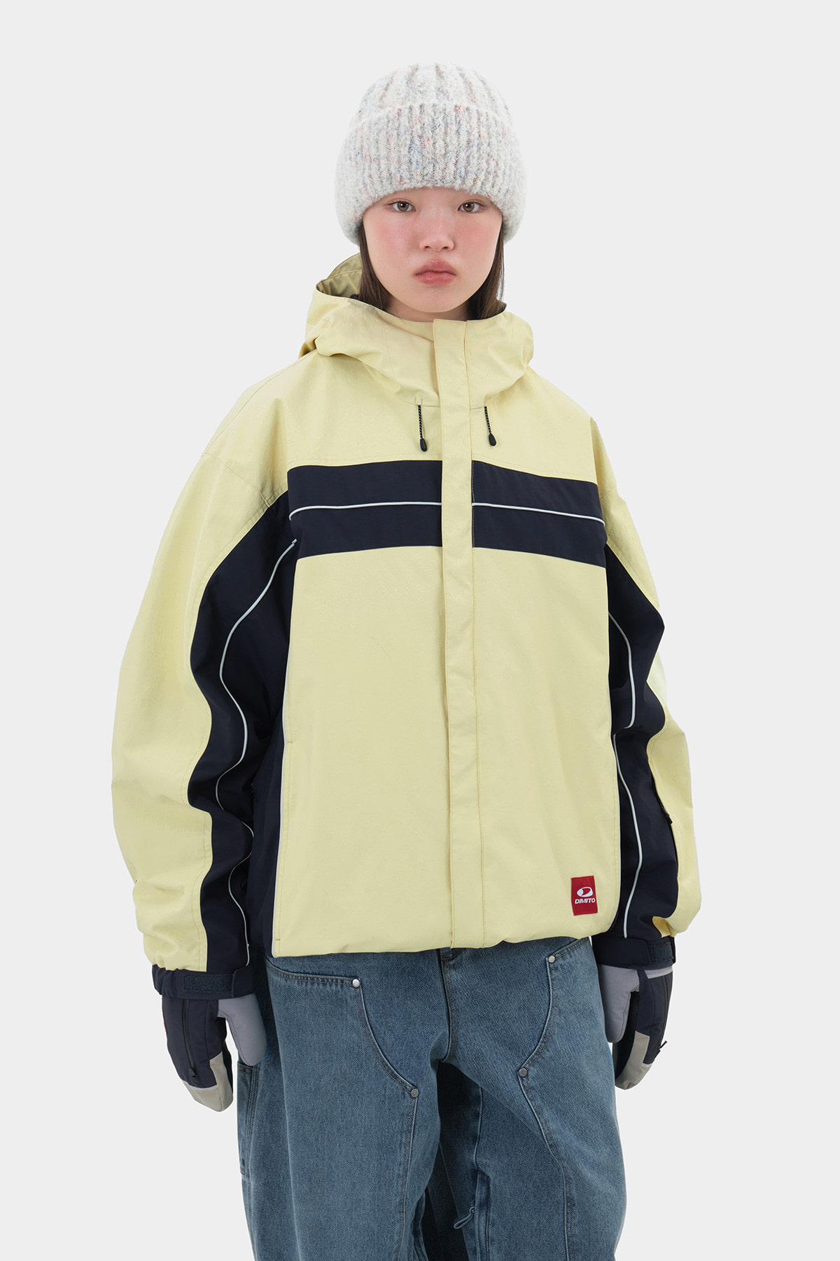PANELED JACKET LEMON SORBET 2627